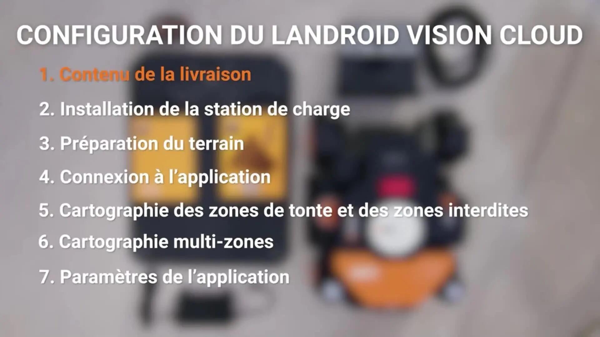 Robot tondeuse connecté WORX VISION CLOUD 4WD - Jusqu'à 4000m² - WR344E - 10