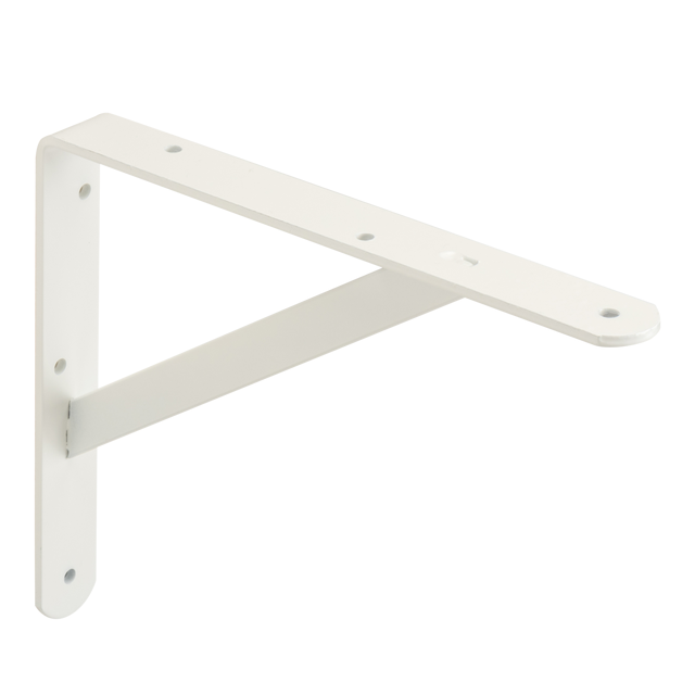 ESCUADRA METALICA PARA BALDA REFORZADA DOLMEN BLANCA 205X250MM
