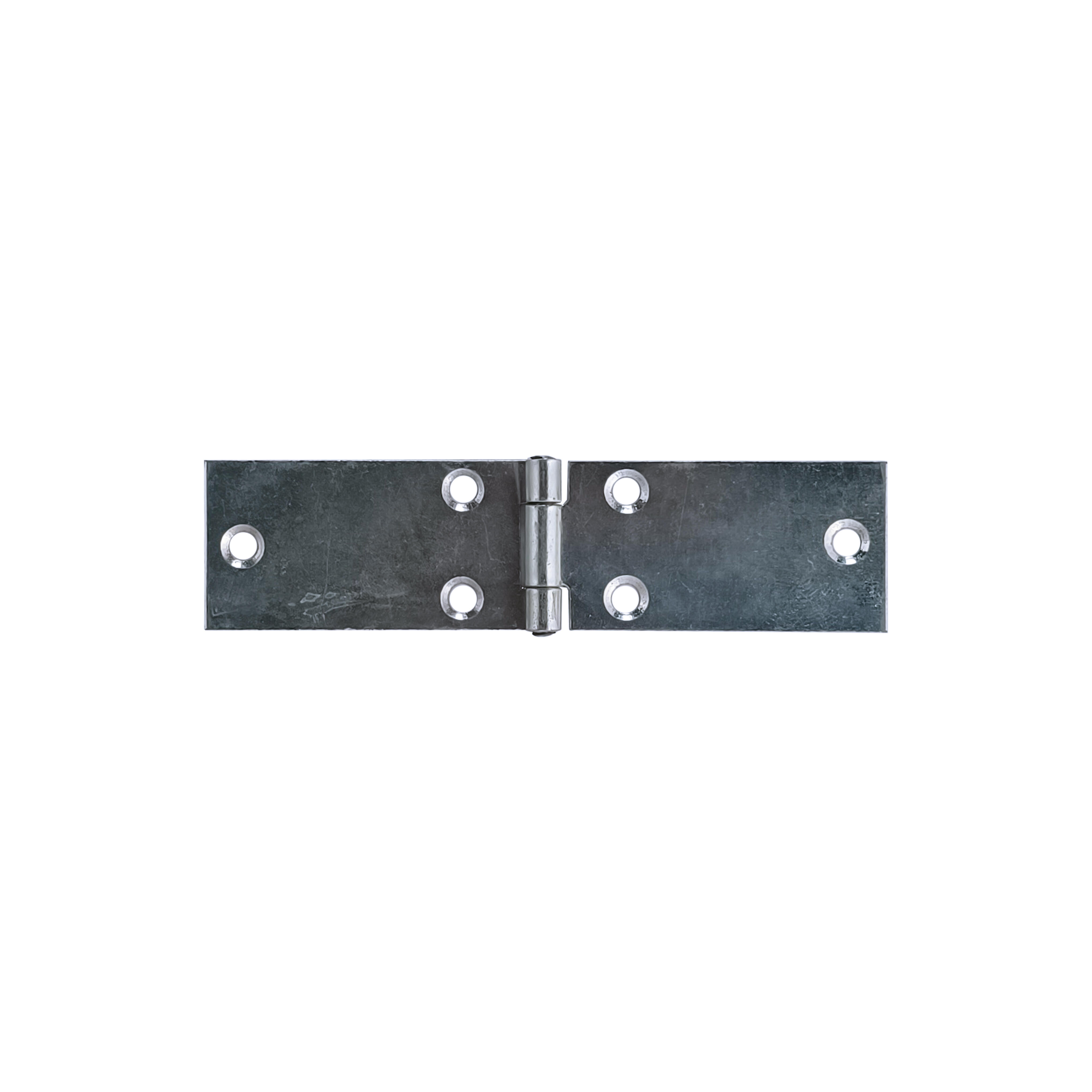 Bisagra cuadrada Plateado 4x50x100 mm CC - 4