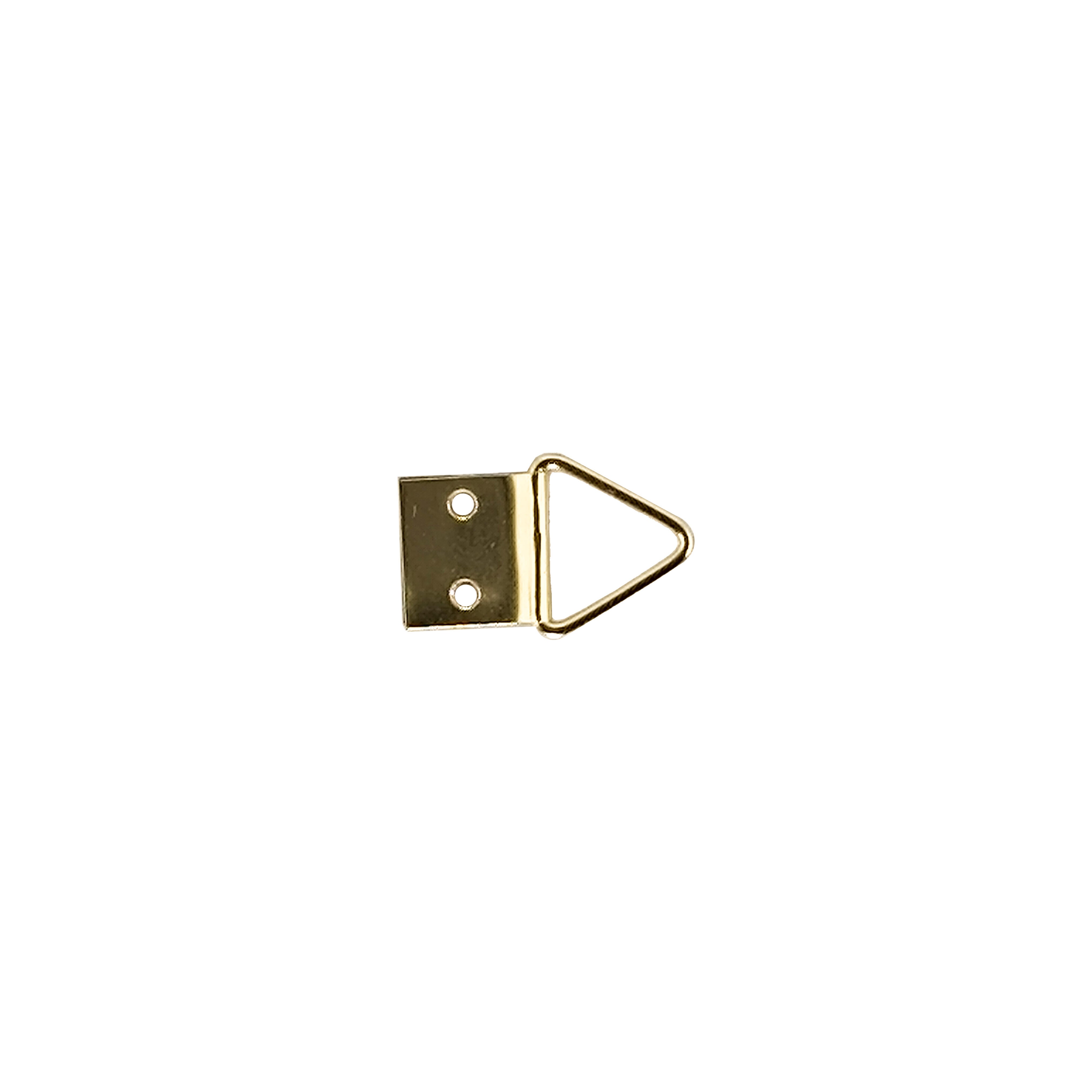 4 Pendura quadros LATÃO 10X9MM - 3