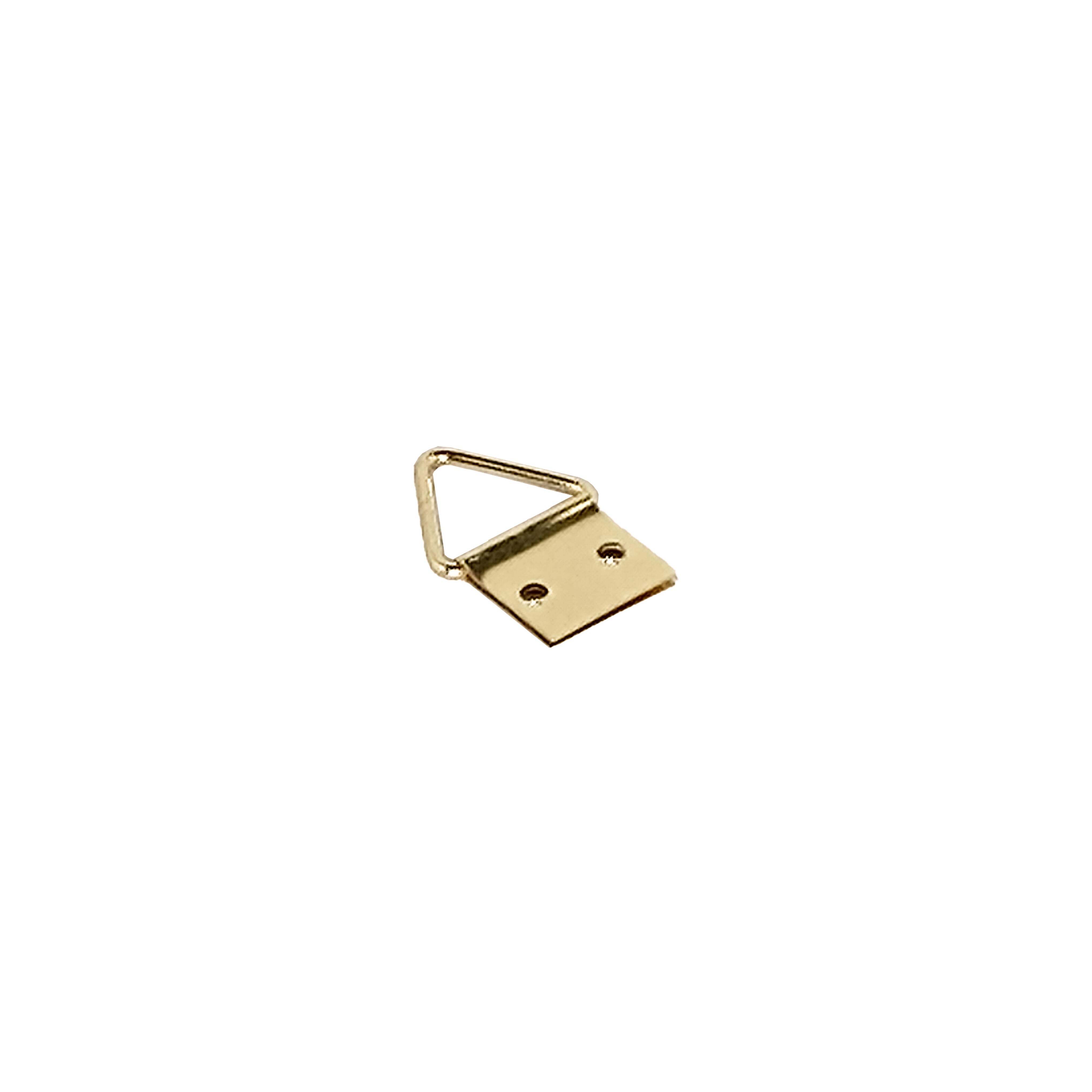 4 Pendura quadros LATÃO 10X9MM - 2