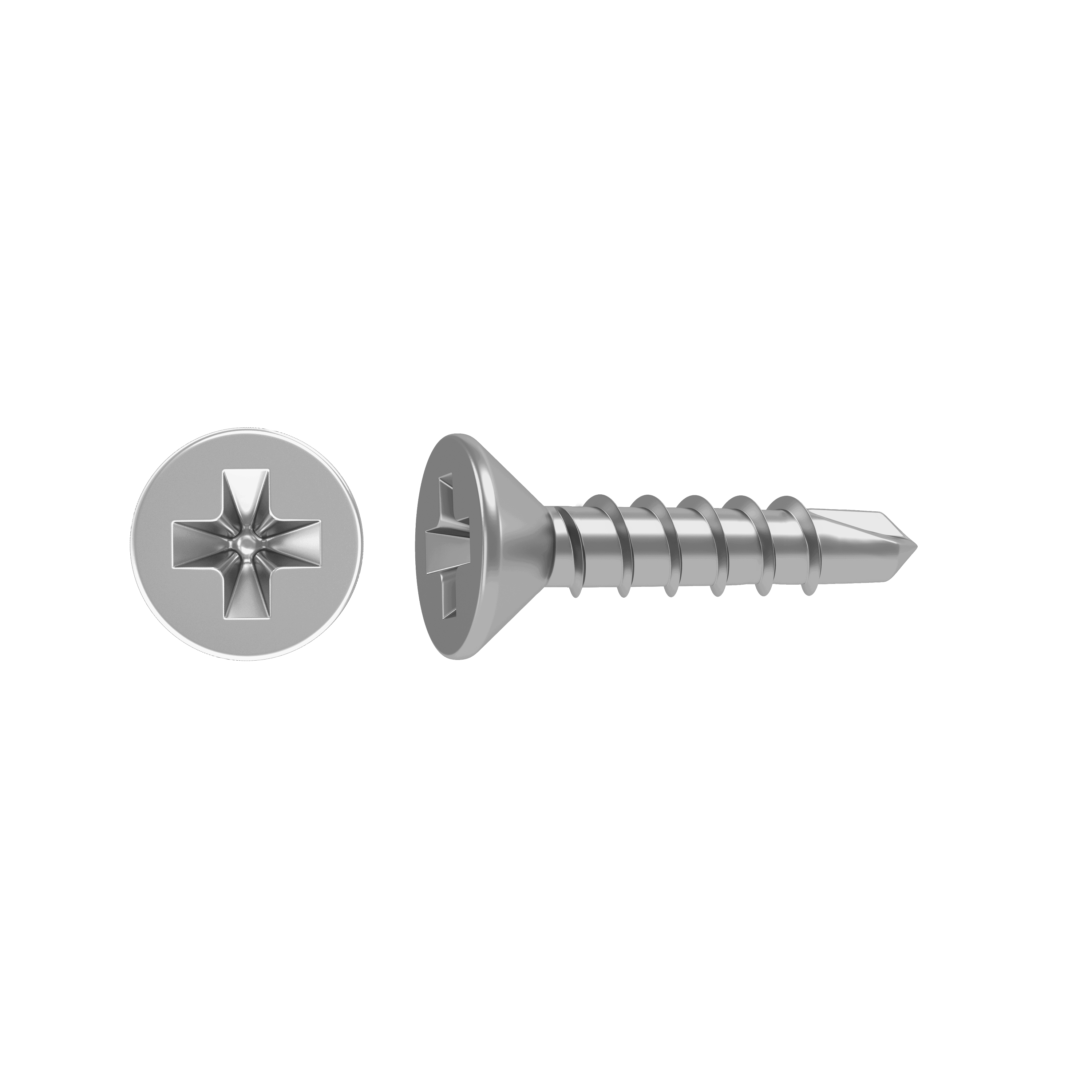 Blachowkręty łeb stożkowy Phillips 4.8 x 32 mm 10 szt. Standers