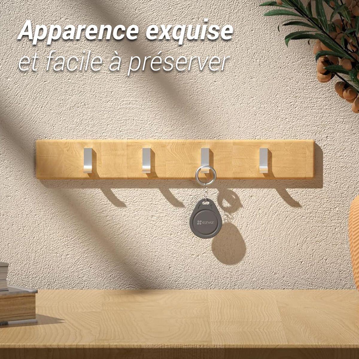 Lot de 4 badges RFID supplémentaires pour alarme EZVIZ - 4