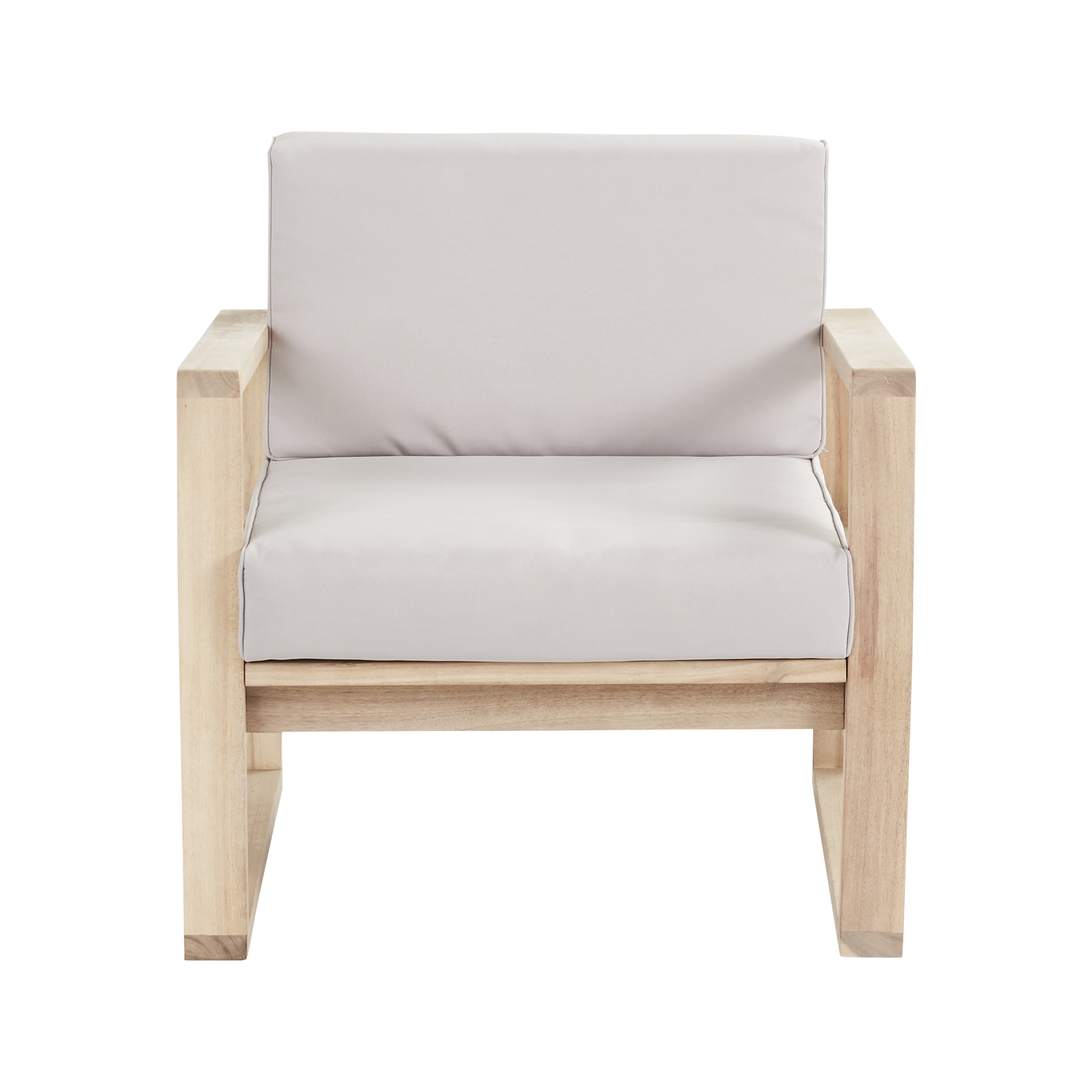 Conjunto jardim relax sofá e mesa Acácia Solaris Naterial - 30