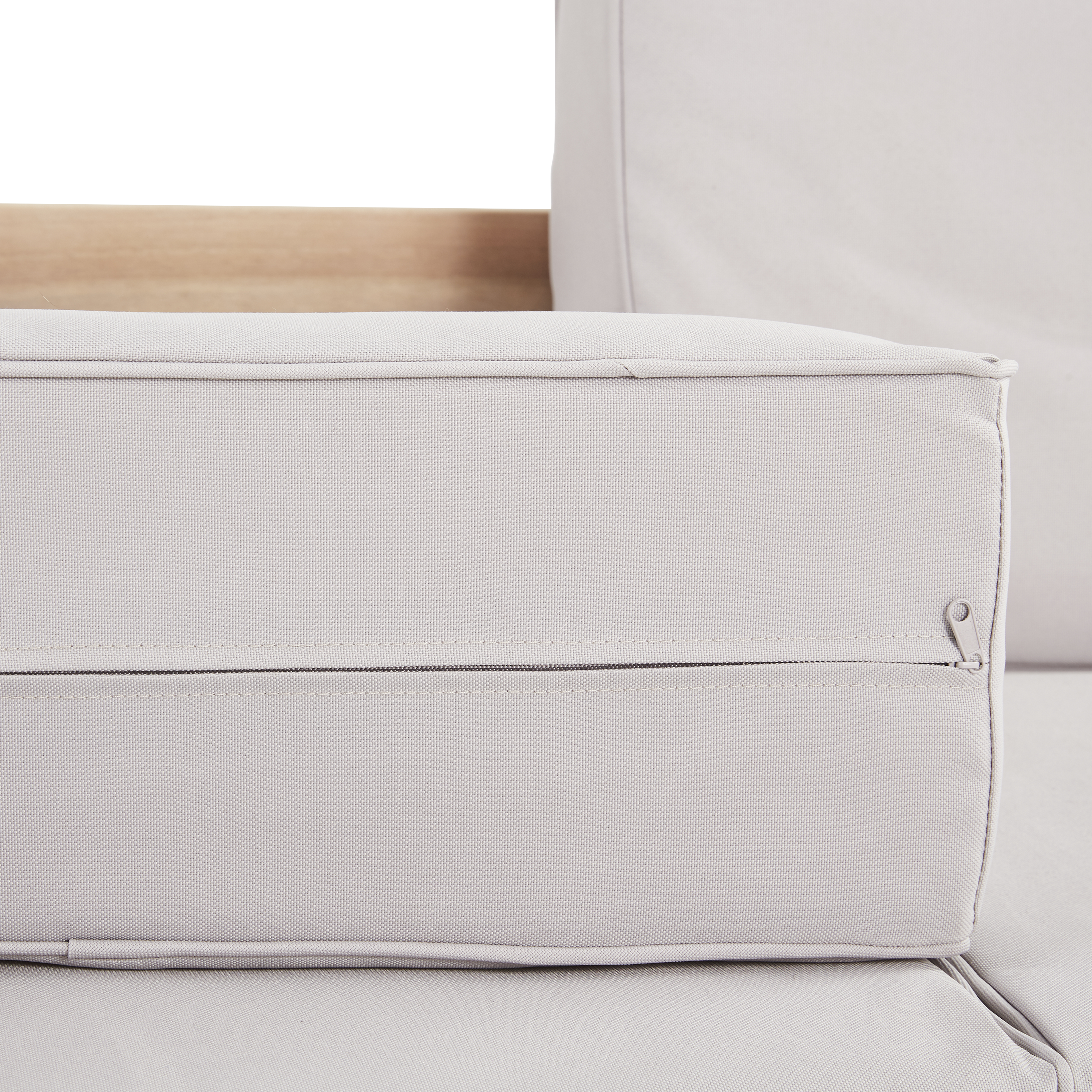 Conjunto jardim relax sofá e mesa Acácia Solaris Naterial - 34