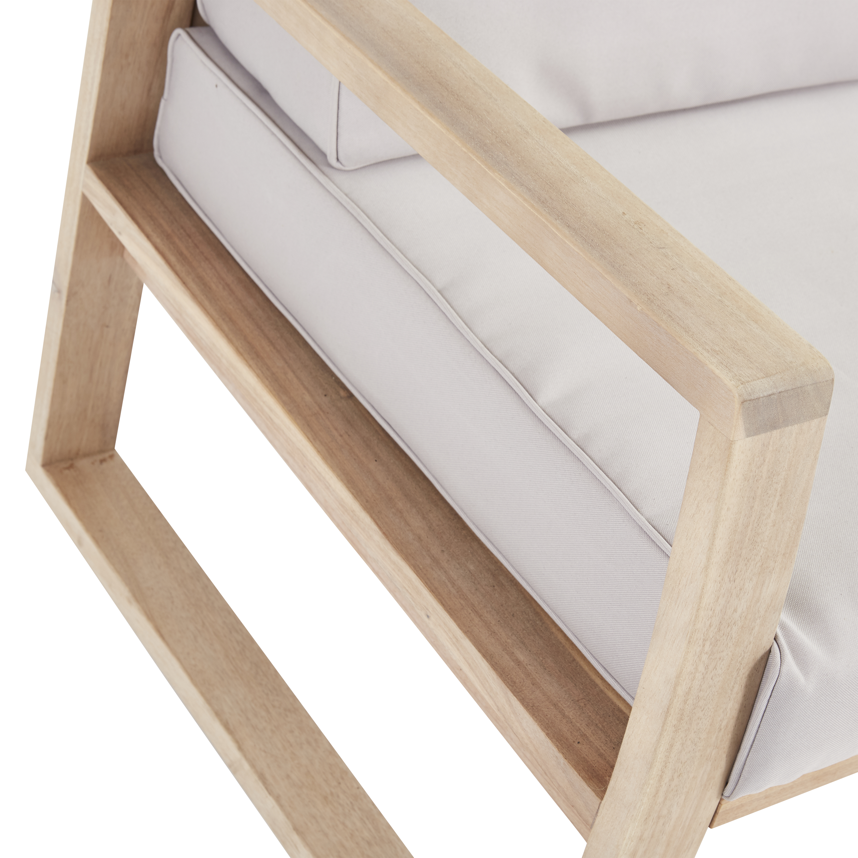 Conjunto jardim relax sofá e mesa Acácia Solaris Naterial - 37