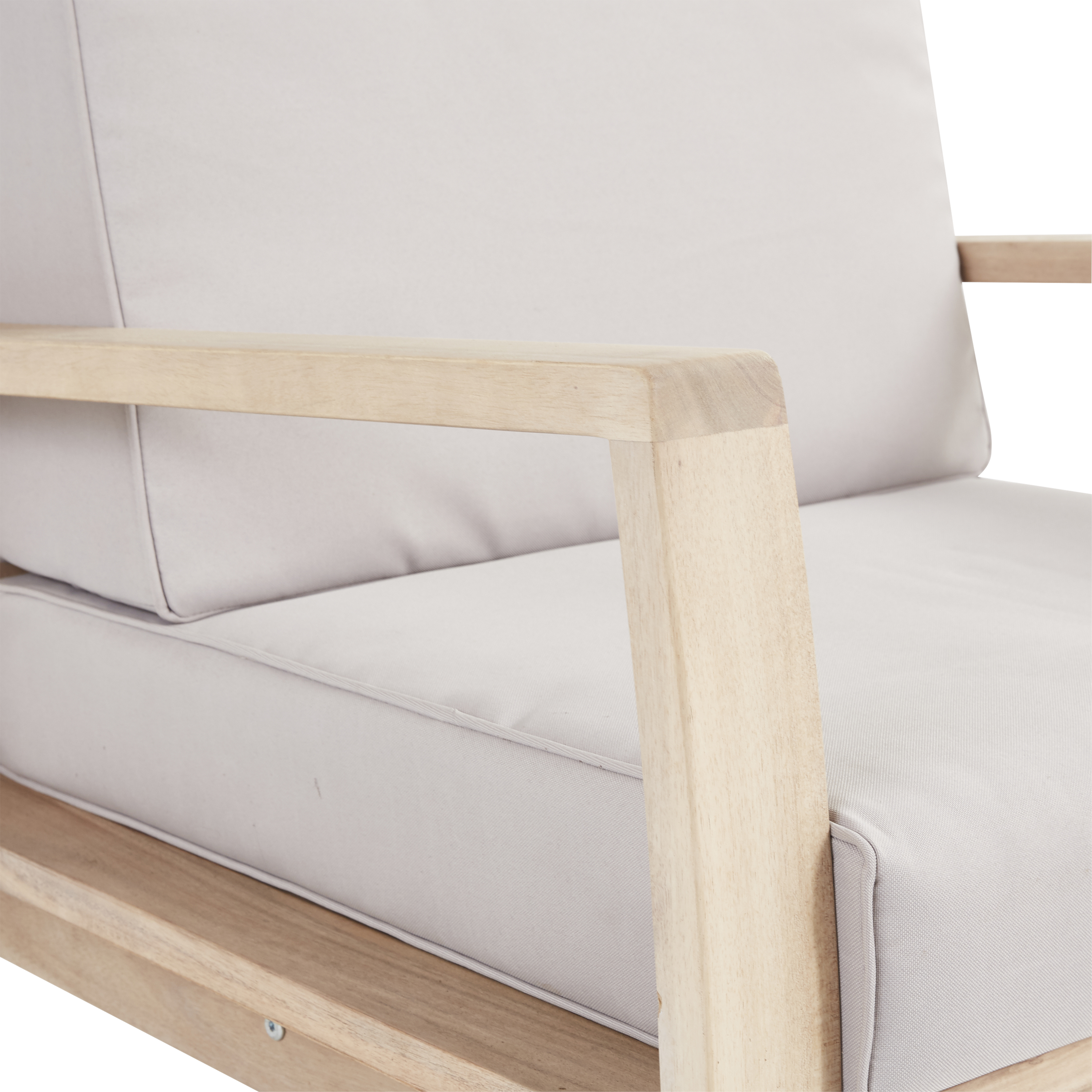 Conjunto jardim relax sofá e mesa Acácia Solaris Naterial - 36