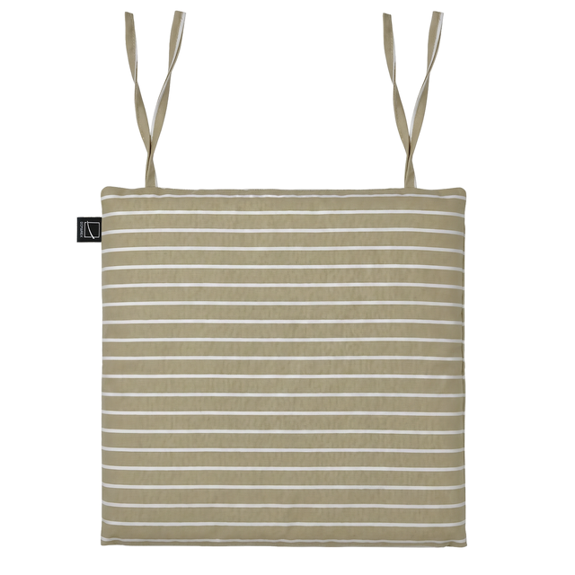 Poduszka na krzesło Stripes 40 x 40 cm z apreturą