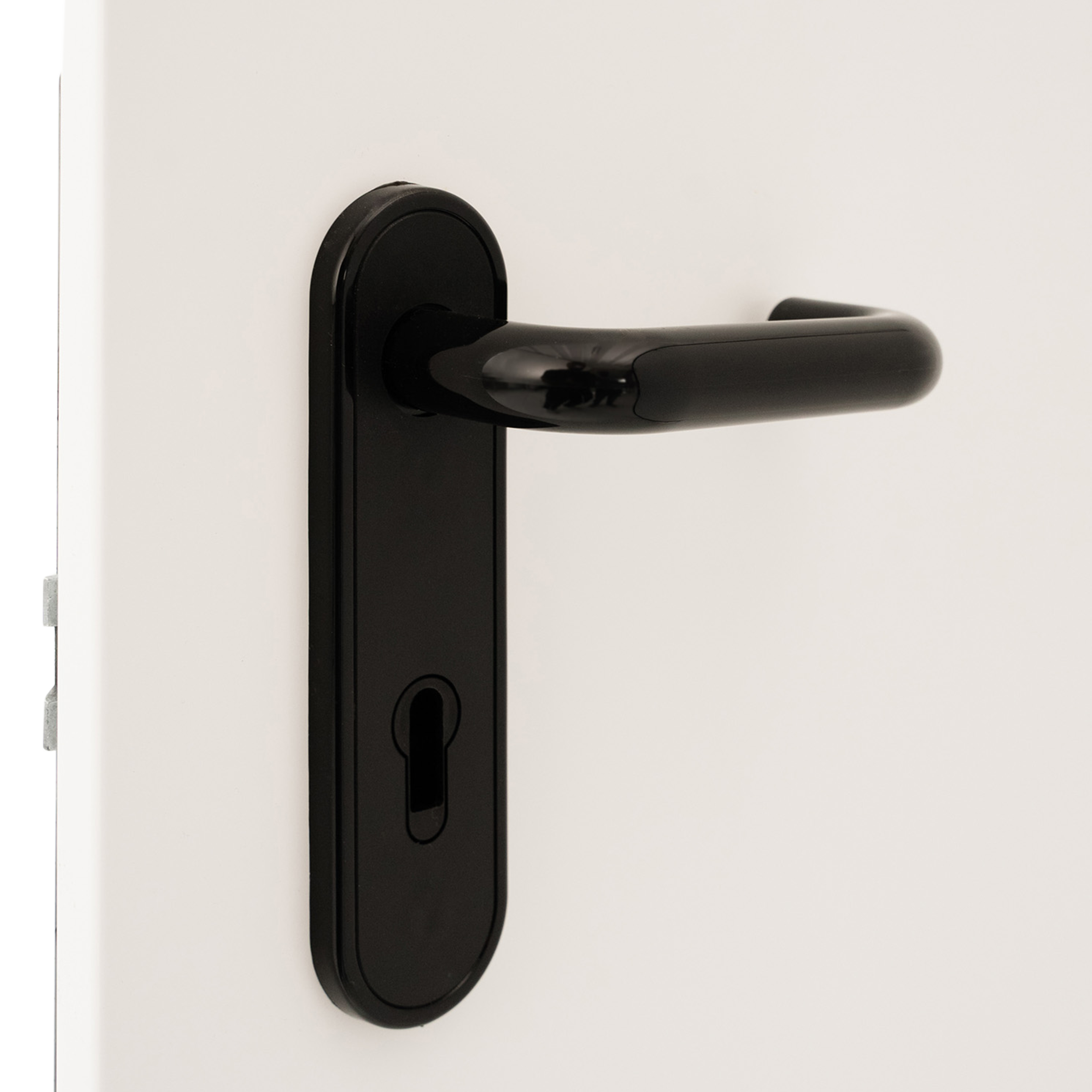 Drzwi techniczne zewnętrzne Zk Iso 80 cm, ocieplone styropianem, RAL 9016 - 4