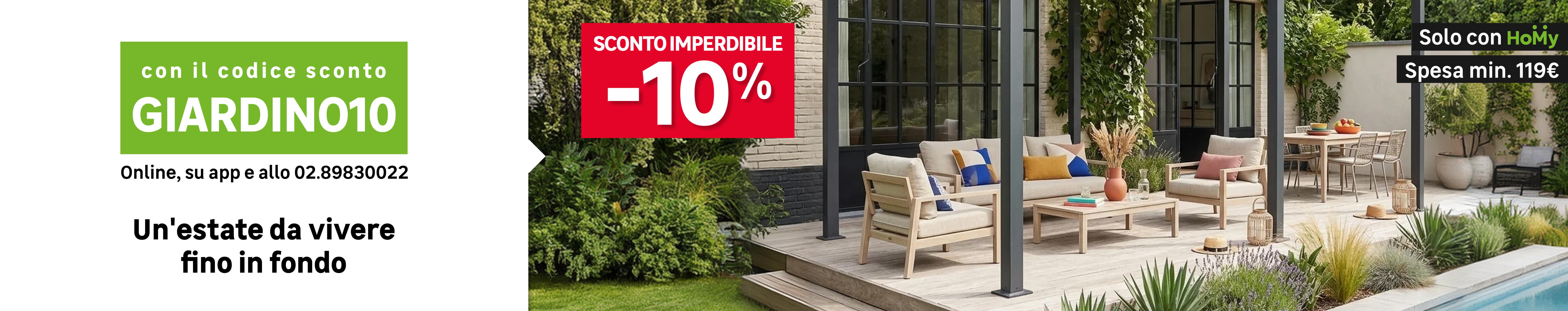 Promocode GIARDINO10 2026 | Leroy Merlin