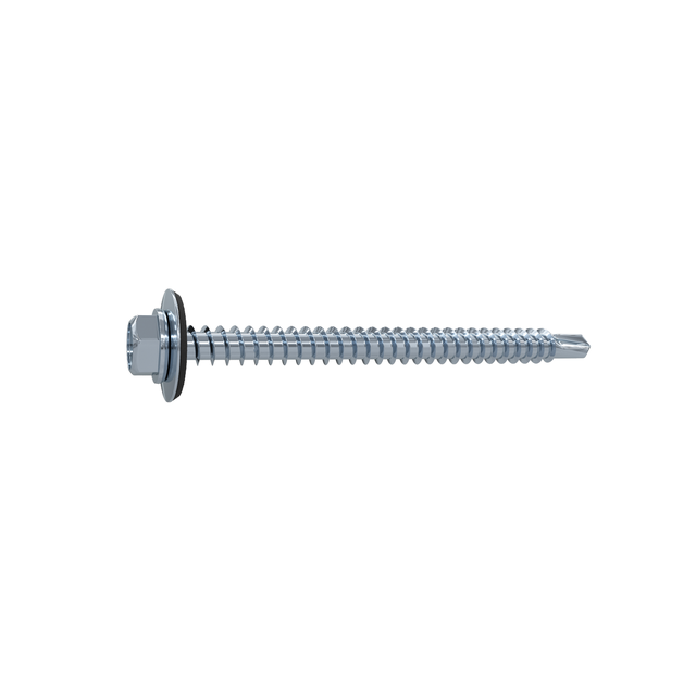 100 Tornillo para techo STANDERS con cabeza hexagonal, ø 5.5 x L. 25 mm