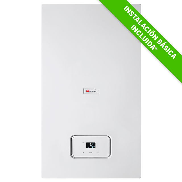 Caldera de condensación gas natural SAUNIER DUVAL Semia 30kw Instalación básica incluida