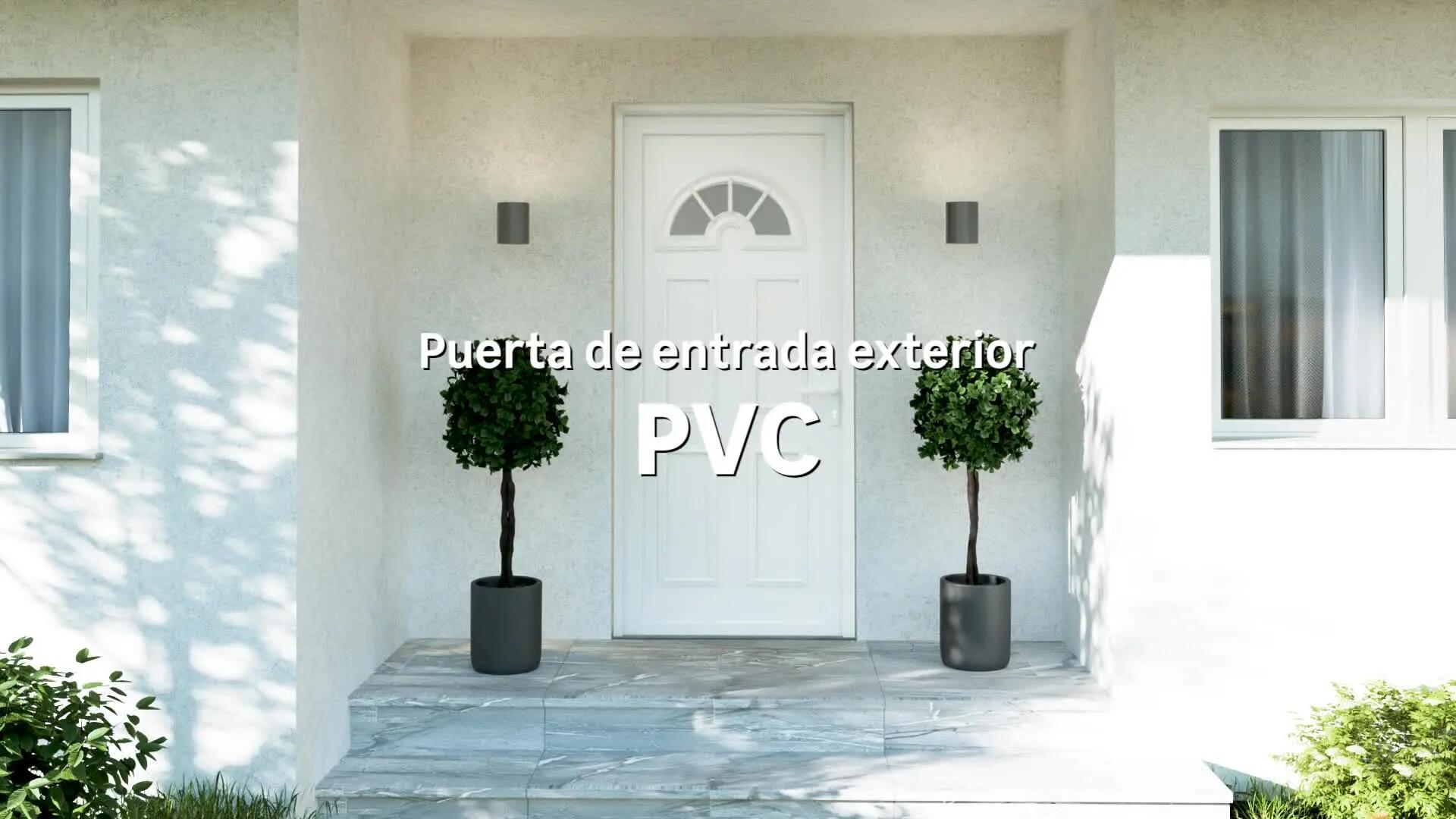 puertas de entrada pvc