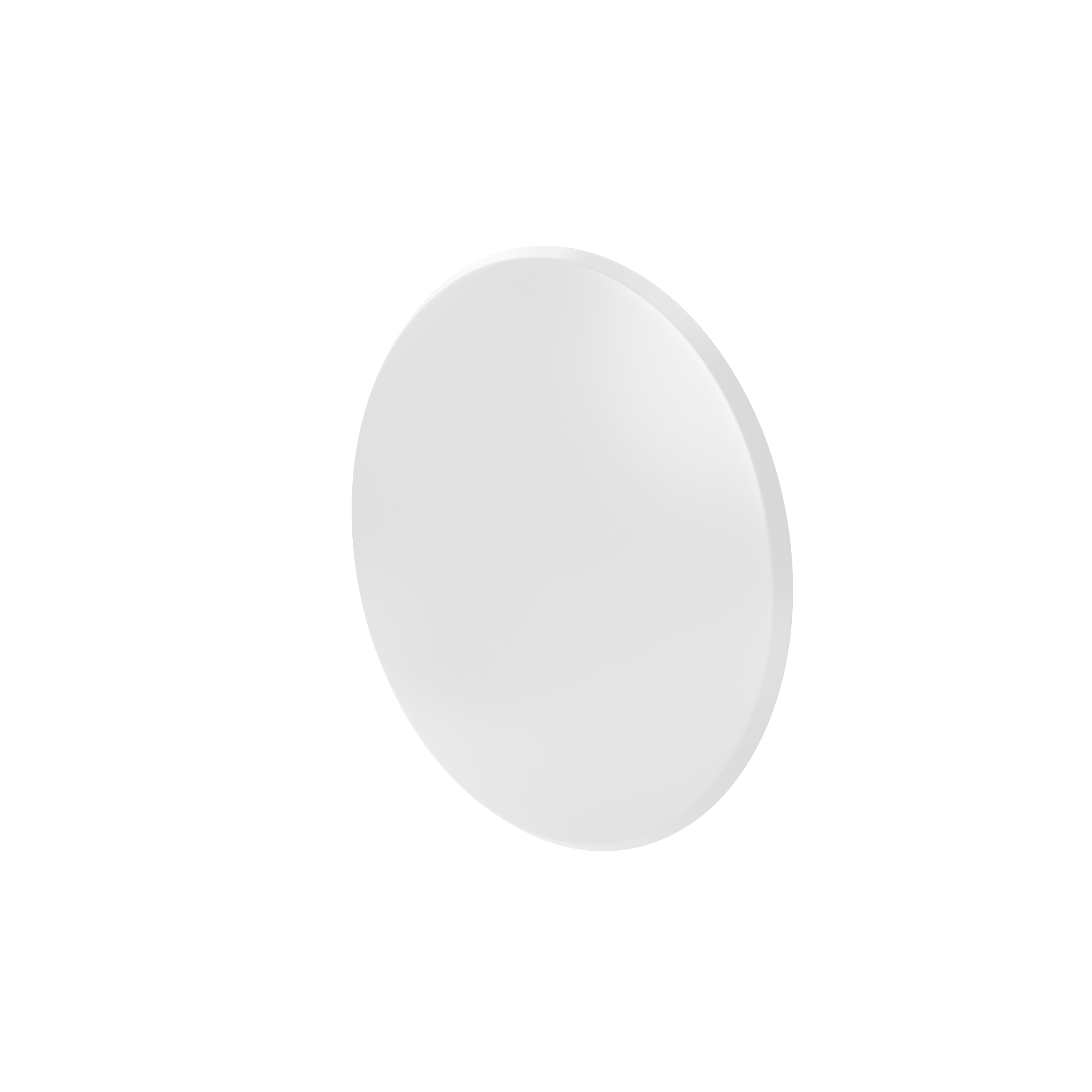 40 cache-vis plastique blanc tête ronde phillips STANDERS, Diam.4.5 mm - 4