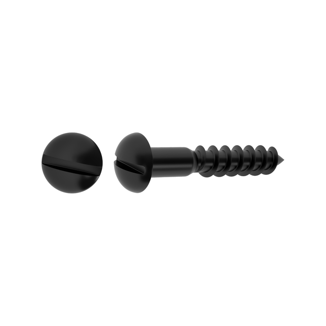 15 tornillo STANDERS plano con cabeza redonda, ø 4 mm y 20 mm