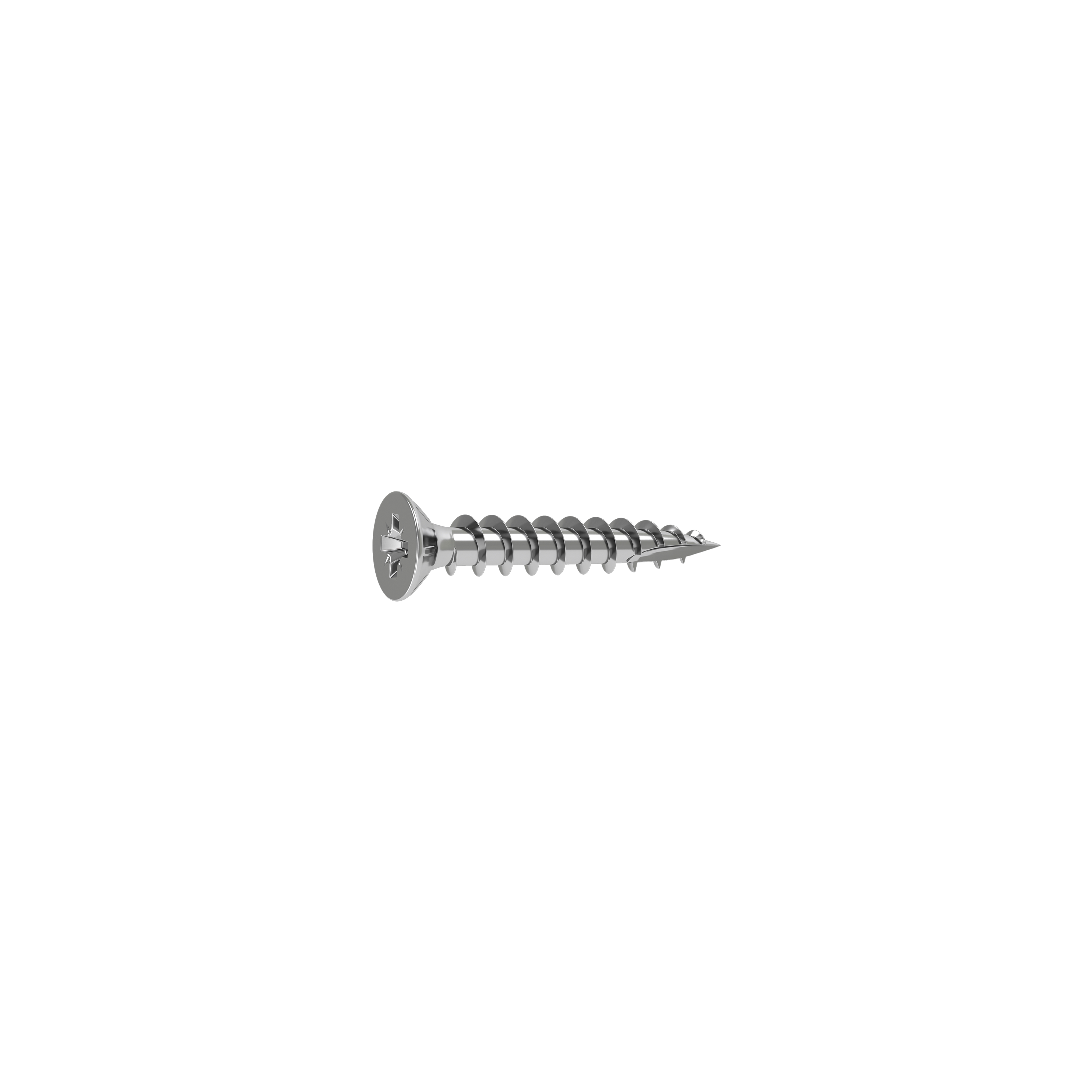 30 tornillo para madera standers pozidriv con cabeza avellanada, ø 3.5 x l.20 mm