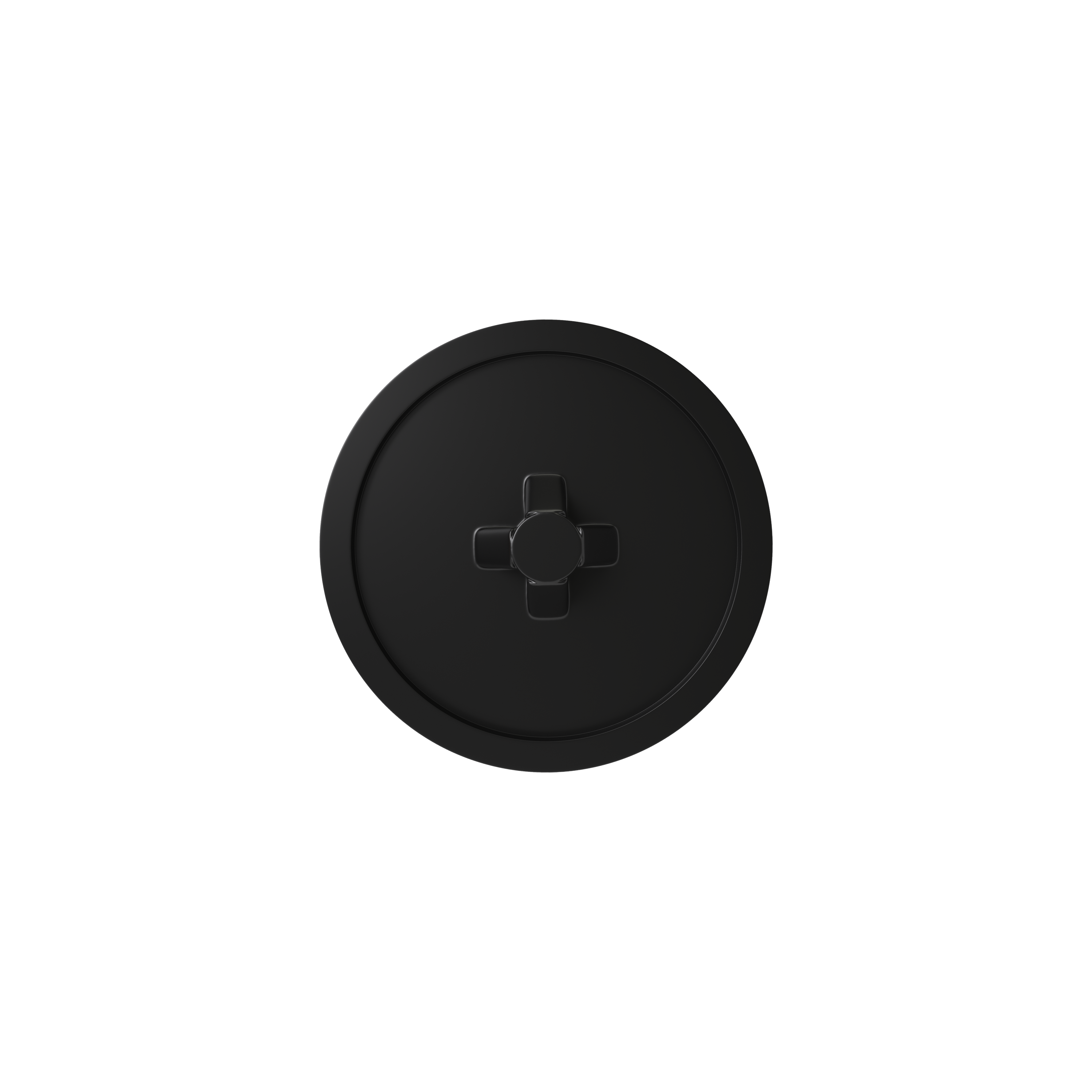 30 tapa parafusos STANDERS CLIP PLÁSTICO PRETO D6MM - 3