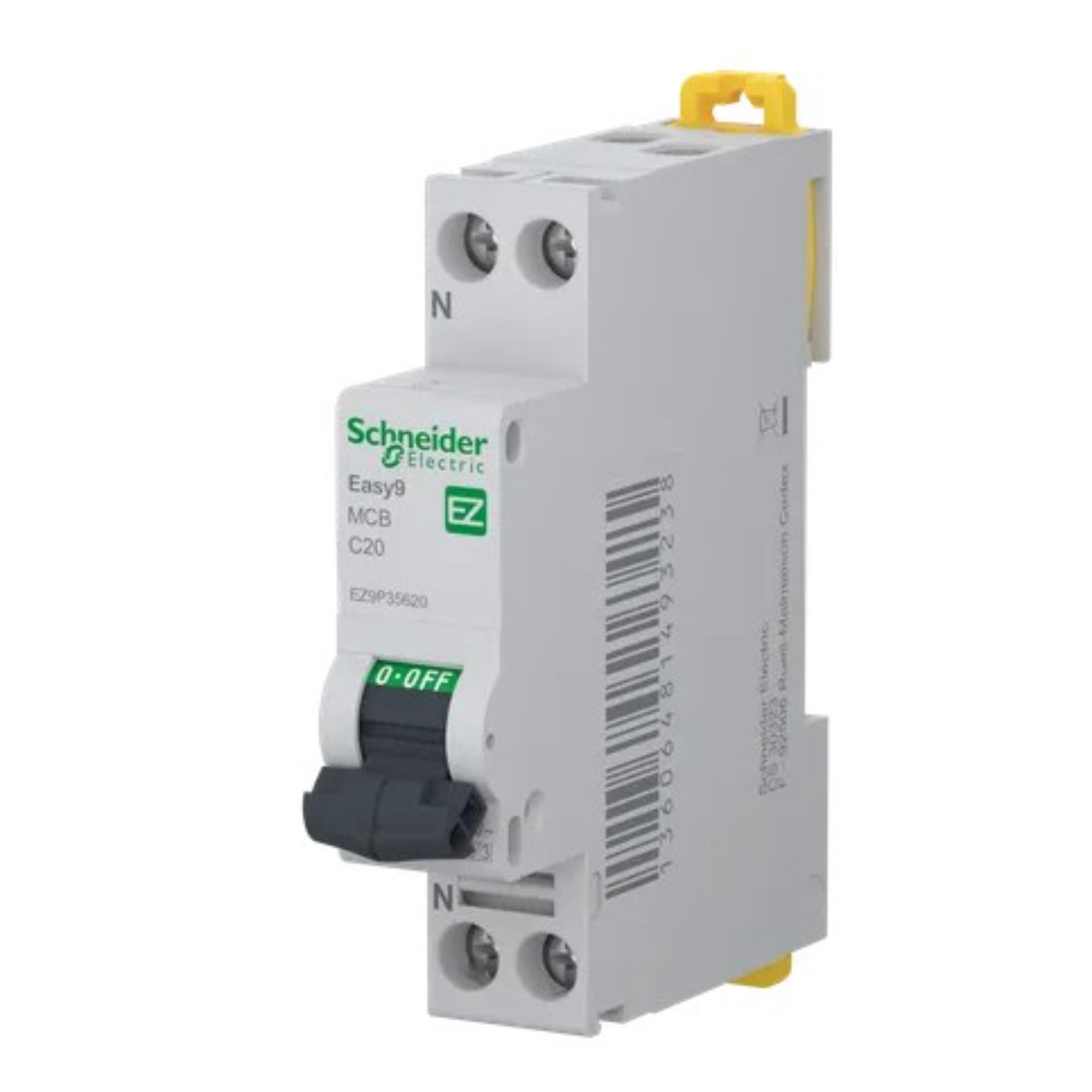 Intreruptor automat Schneider Easy9 Pro 1P+N, C, 20A, 6kA