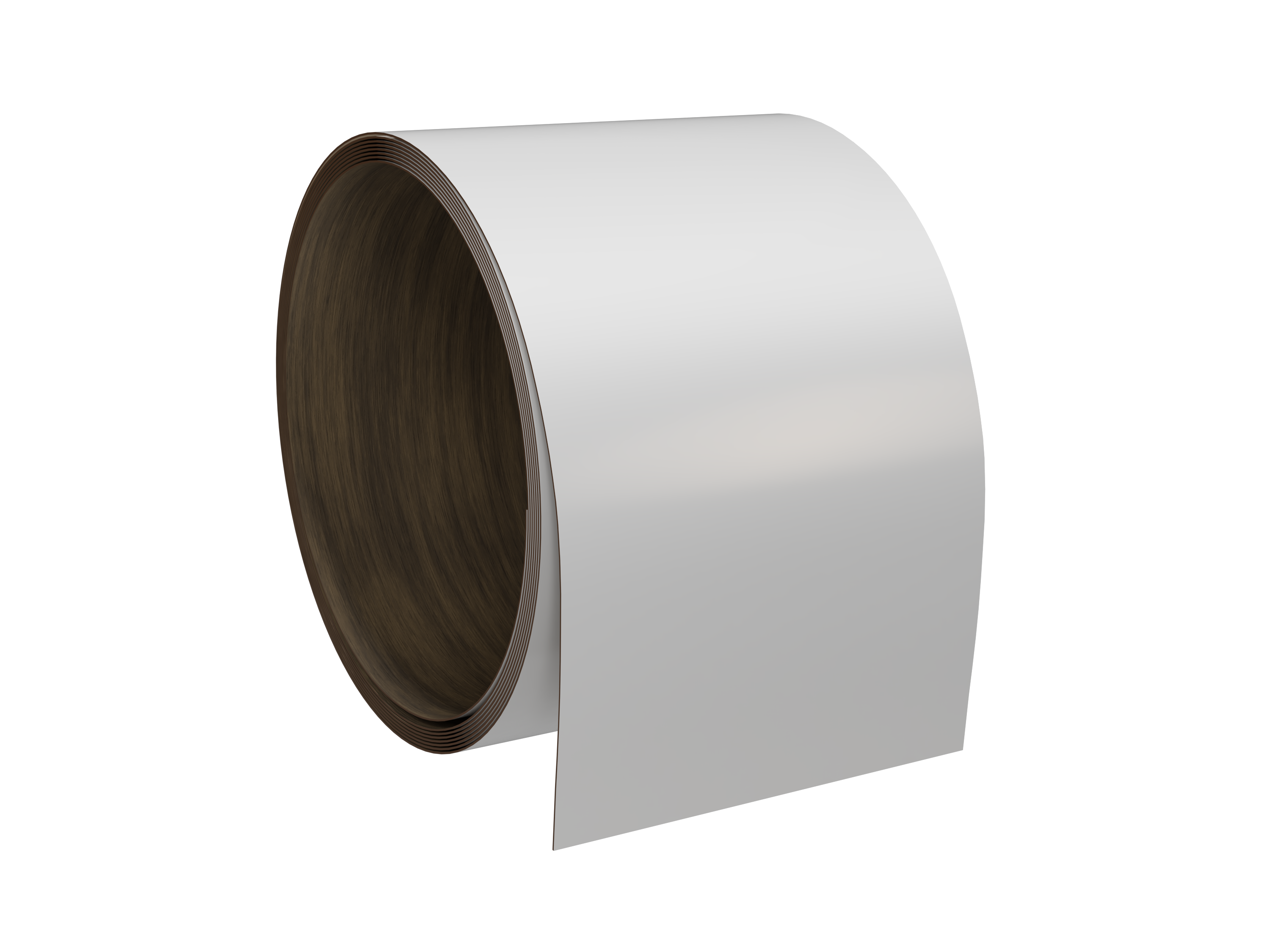 Rollo canto de encimera laminada para cocina Chester blanco brillo 4.5x360 cm - 3