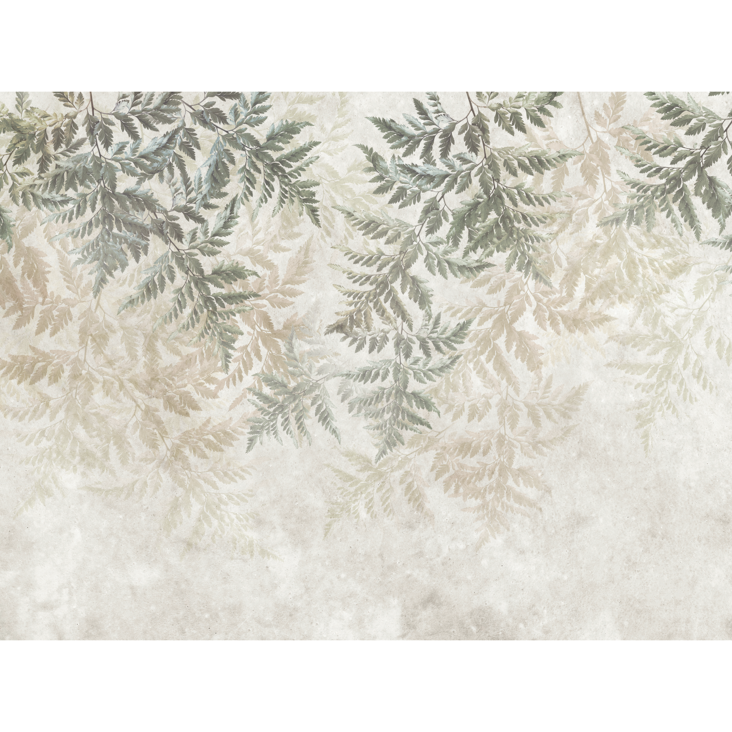 Mural Fern 400 x 280 cm delikatna struktura