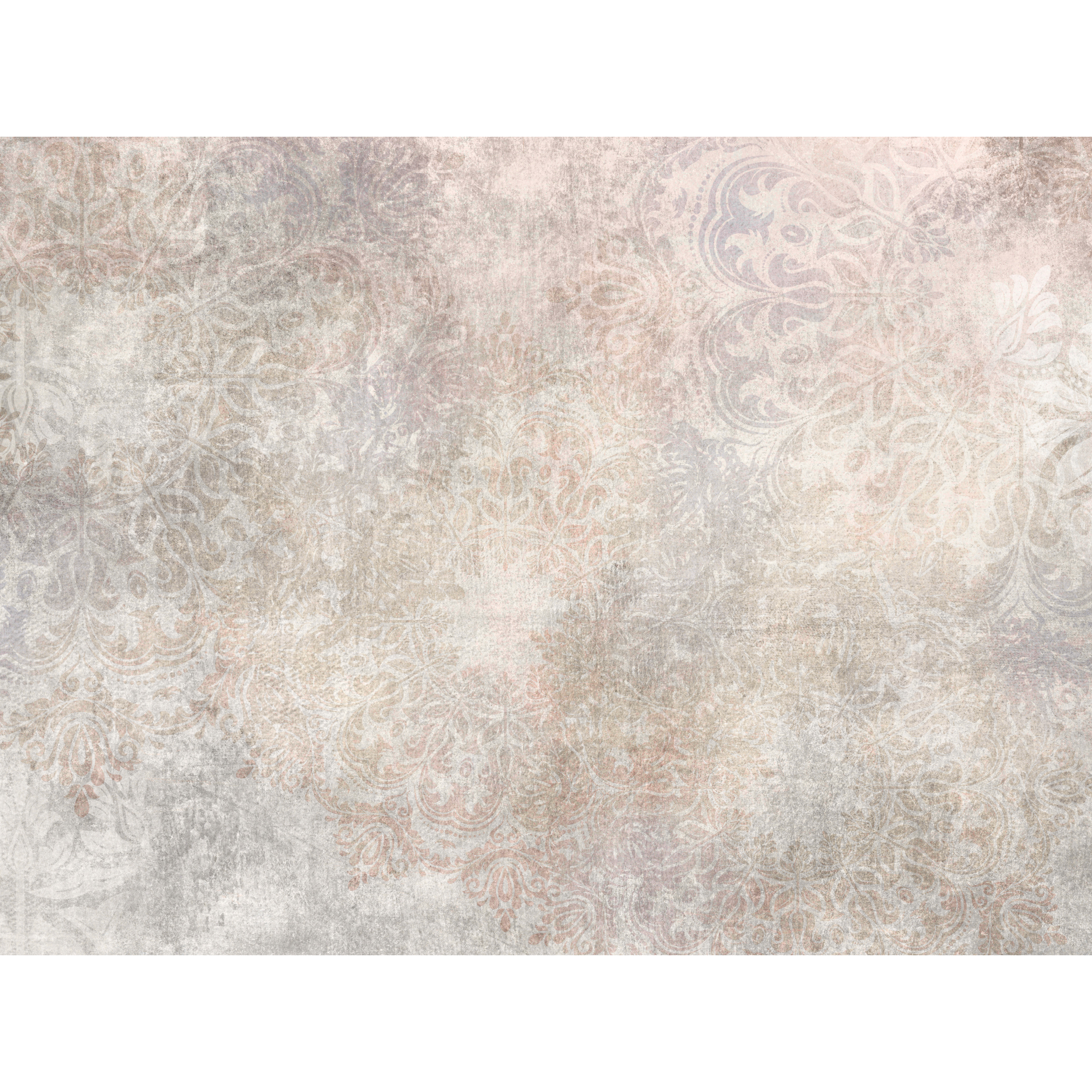 Mural Mandala przecierany boho 400 x 280 cm struktura Art