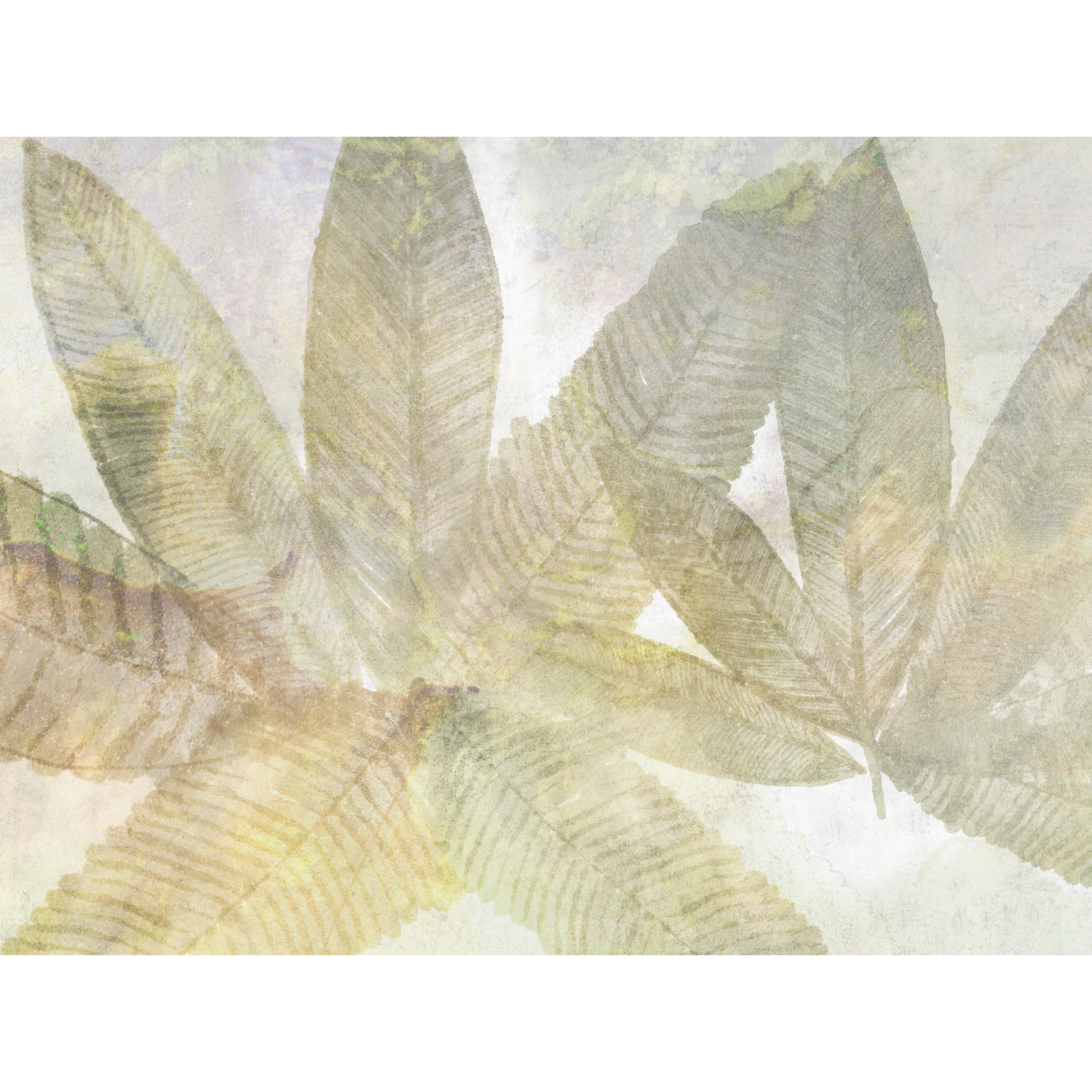 Mural Chestnut liscie kasztanowca 400 x 280 cm struktura Art