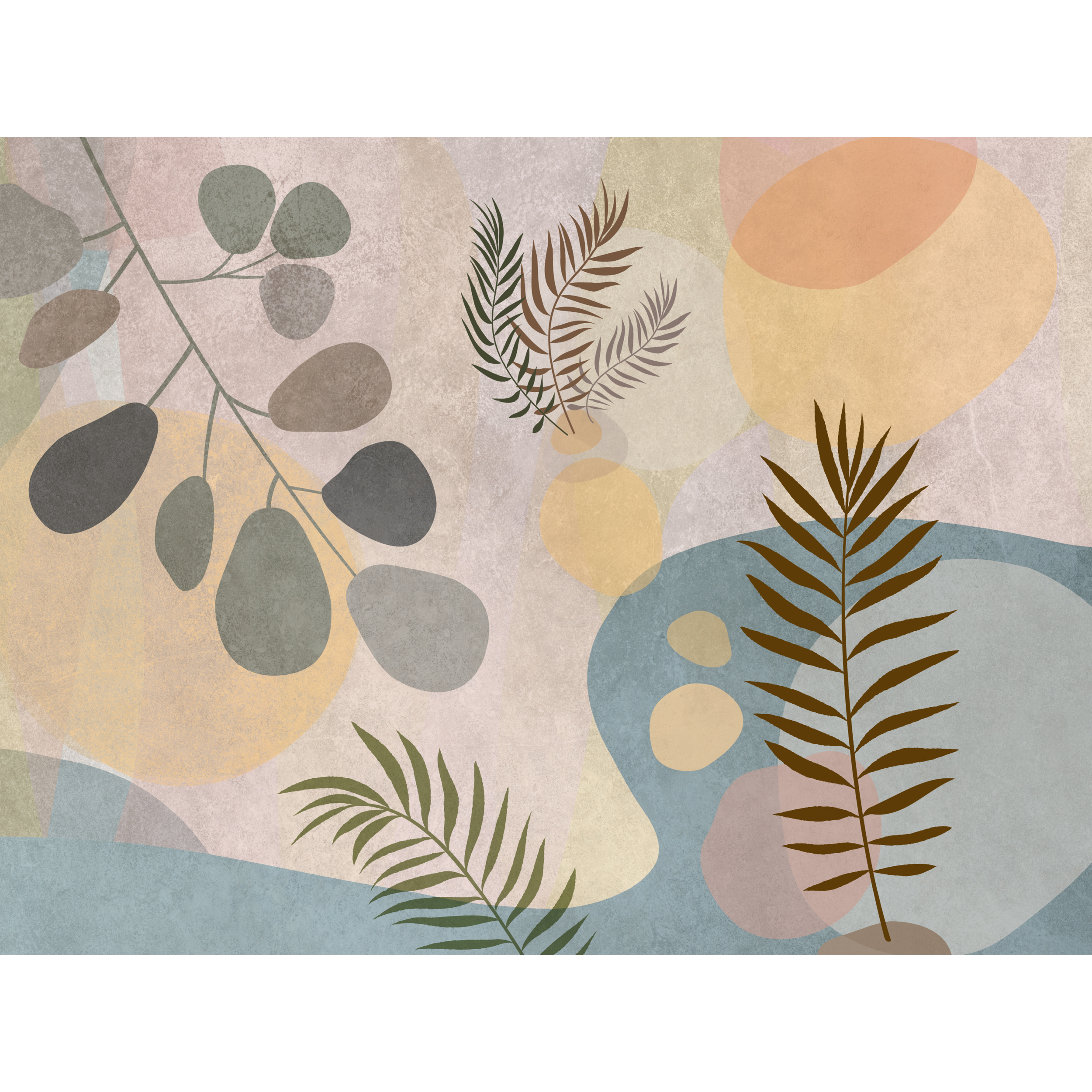 Mural Impression pastele 400 x 280 cm struktura Art