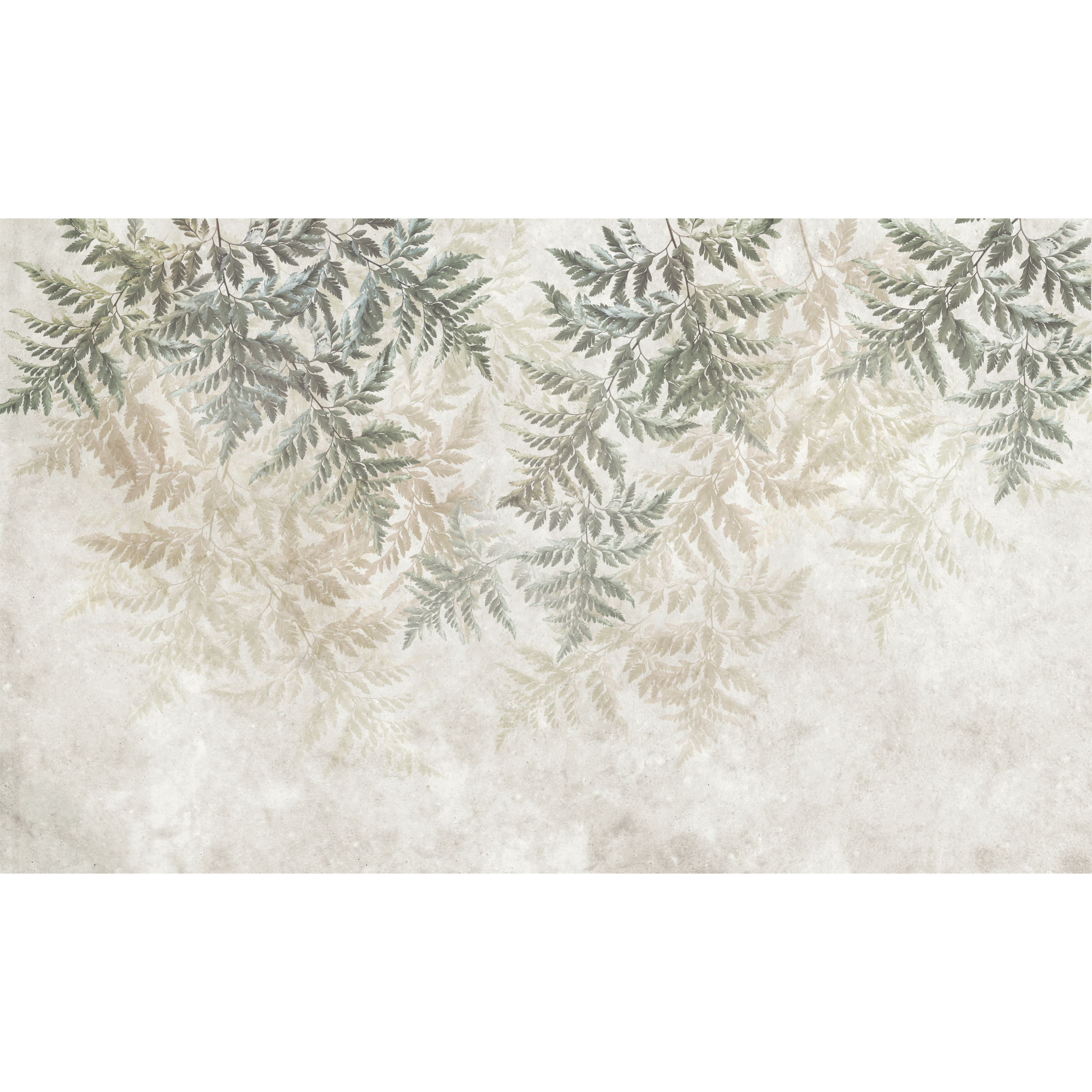 Mural Fern 500 x 280 cm struktura płótna