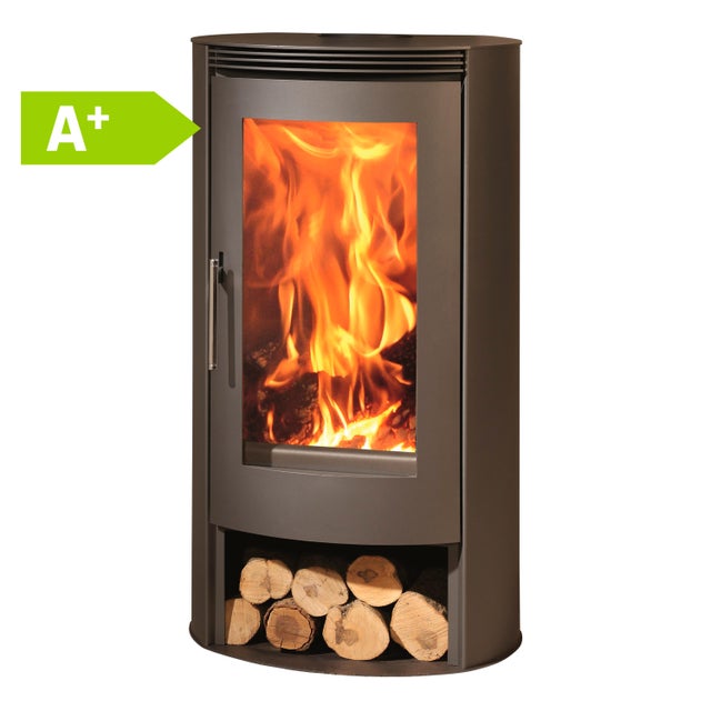 Estufa de leña PANADERO Eco DELTA de 8 kw