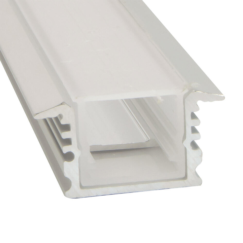 Perfil para tira LED de aluminio de 2000 mm de longitud - 2