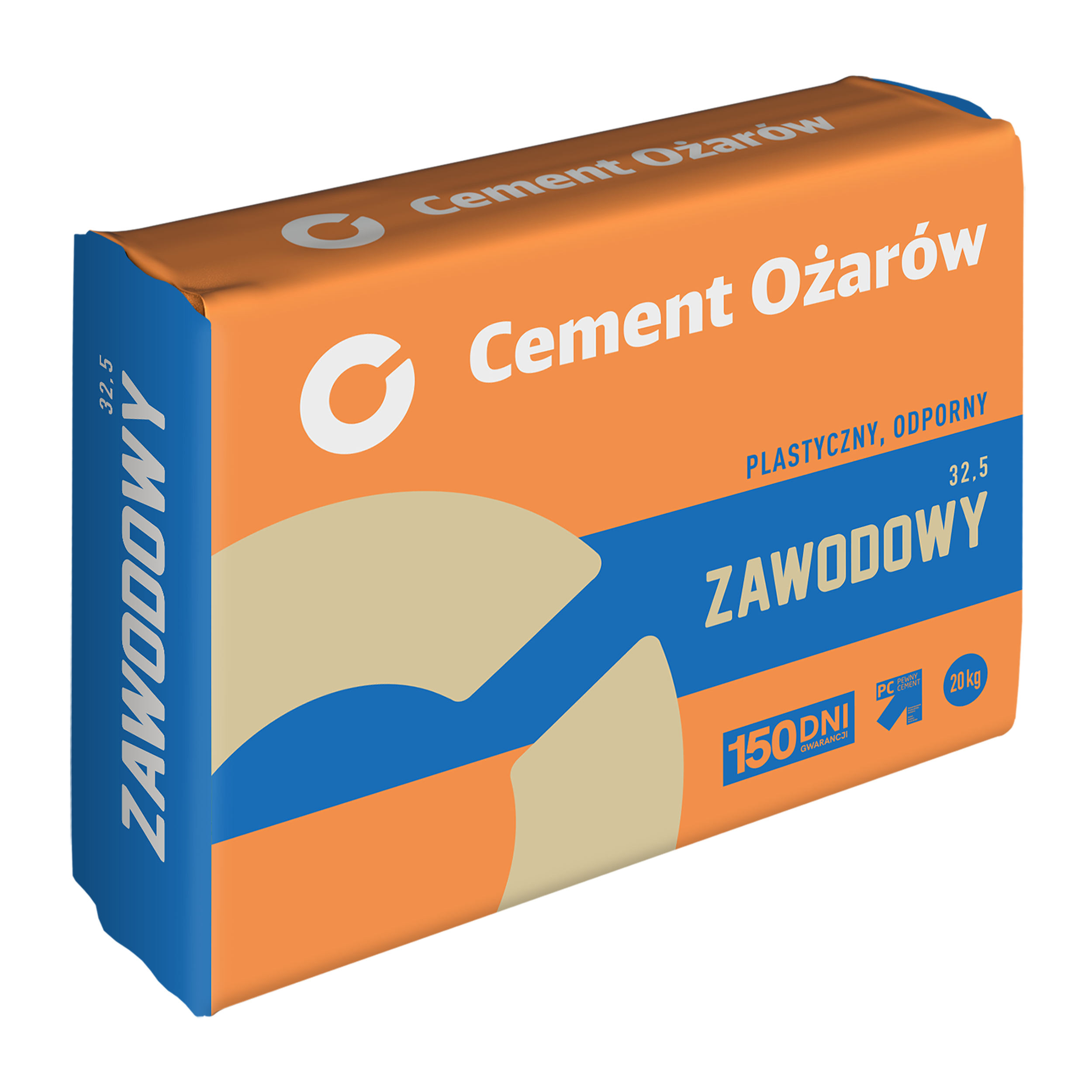 Cement II/B-M (V-LL) ZAWODOWY 32,5 R OŻARÓW 20KG
