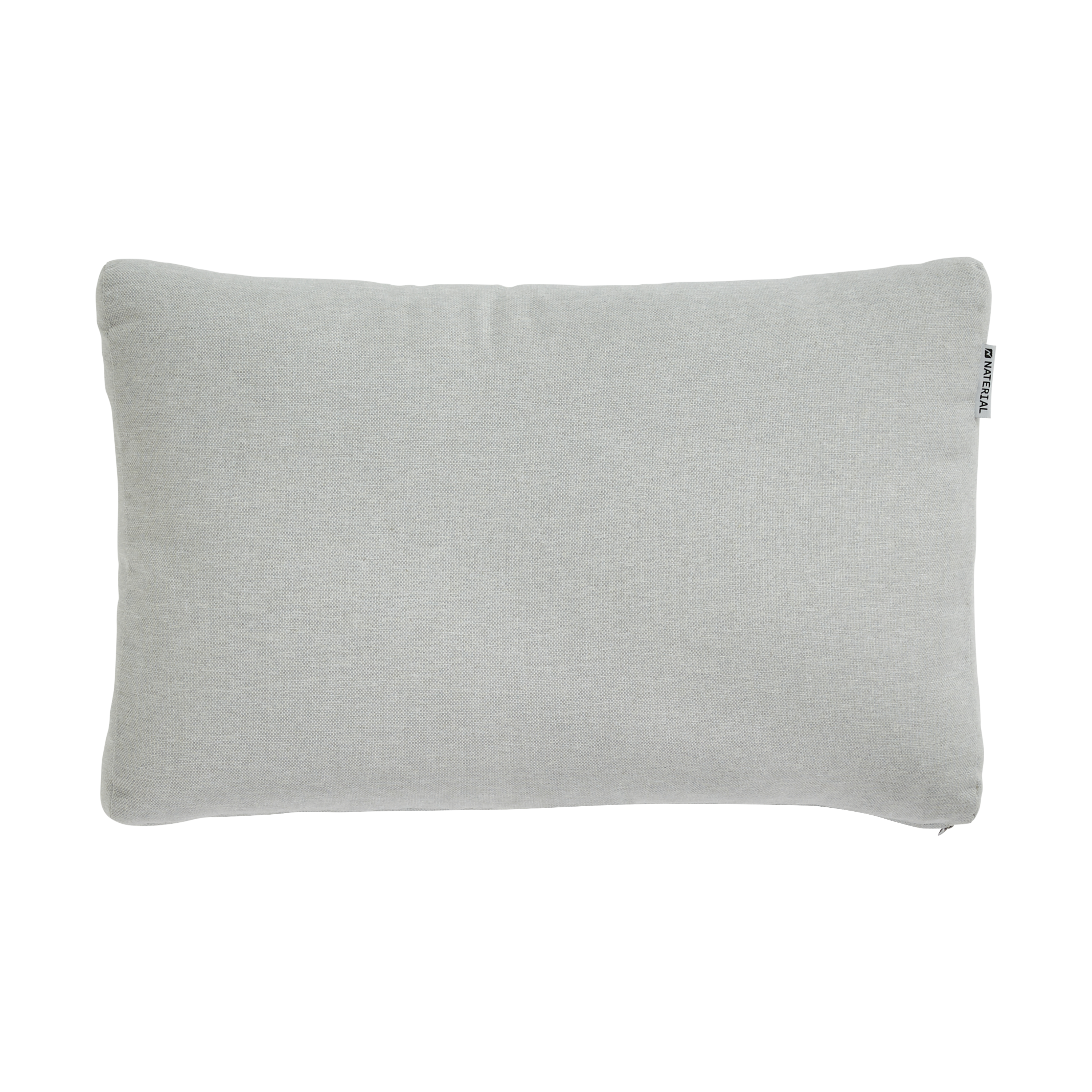 Poltrona centrale con cuscino grigio Noa NATERIAL, struttura in acciaio antracite seduta in rattan sintetico antracite, L 58 x H 62 x P 68 cm - 9