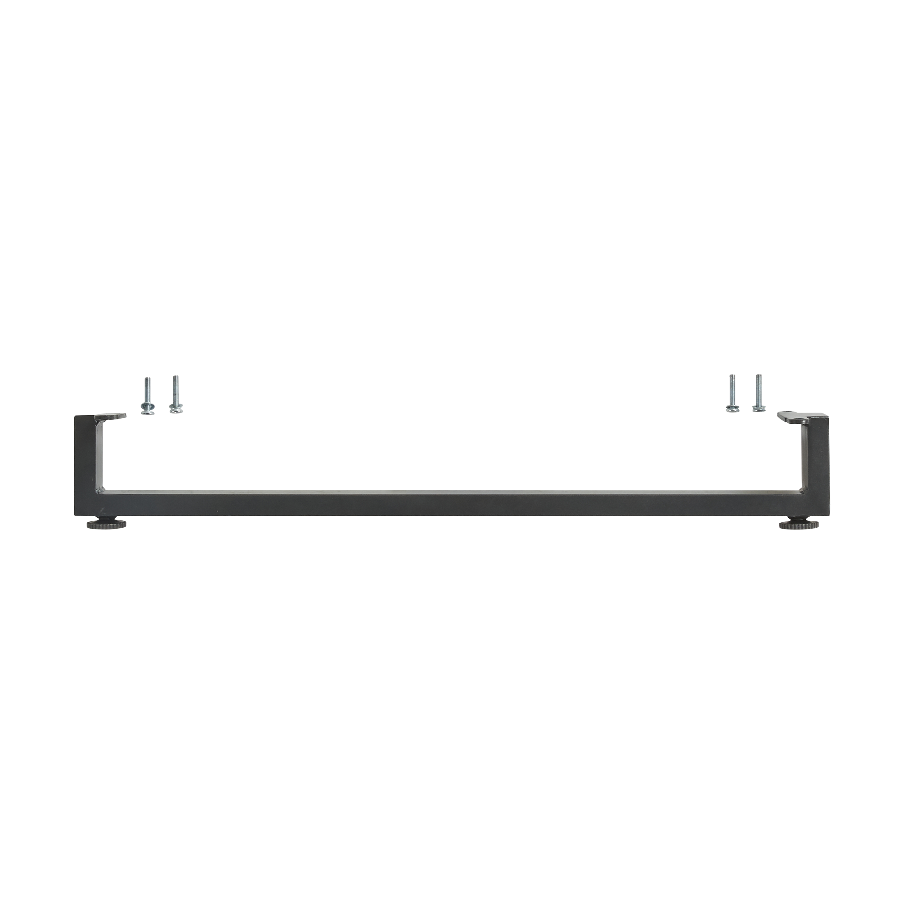 Poltrona centrale con cuscino grigio Noa NATERIAL, struttura in acciaio antracite seduta in rattan sintetico antracite, L 58 x H 62 x P 68 cm - 10