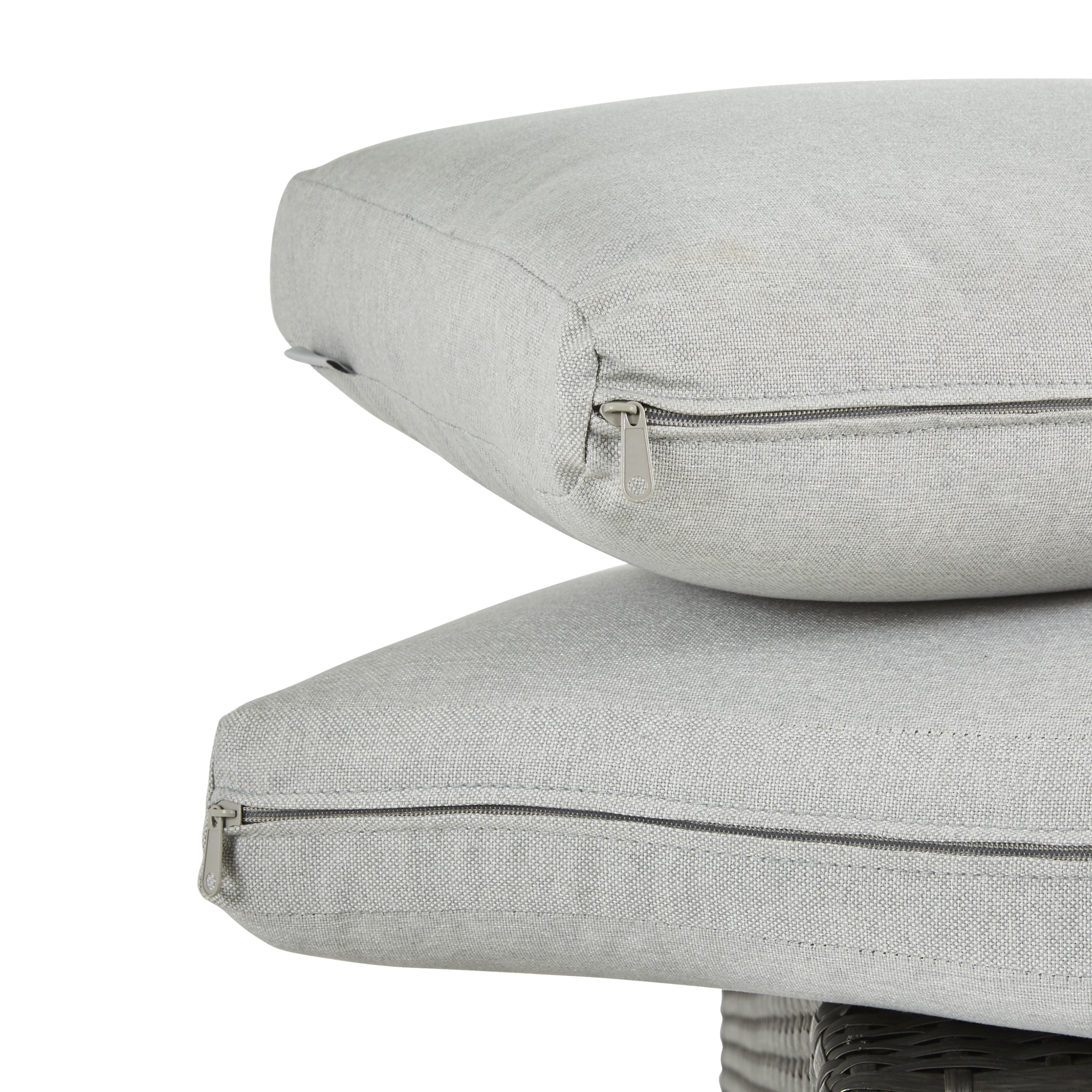 Sofá jardim rattan 2 pessoas cinza Noa Naterial - 9