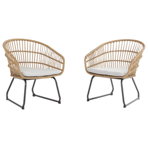 Lot De 2 Chaises Visiteur Aaron Noyer - Chaise