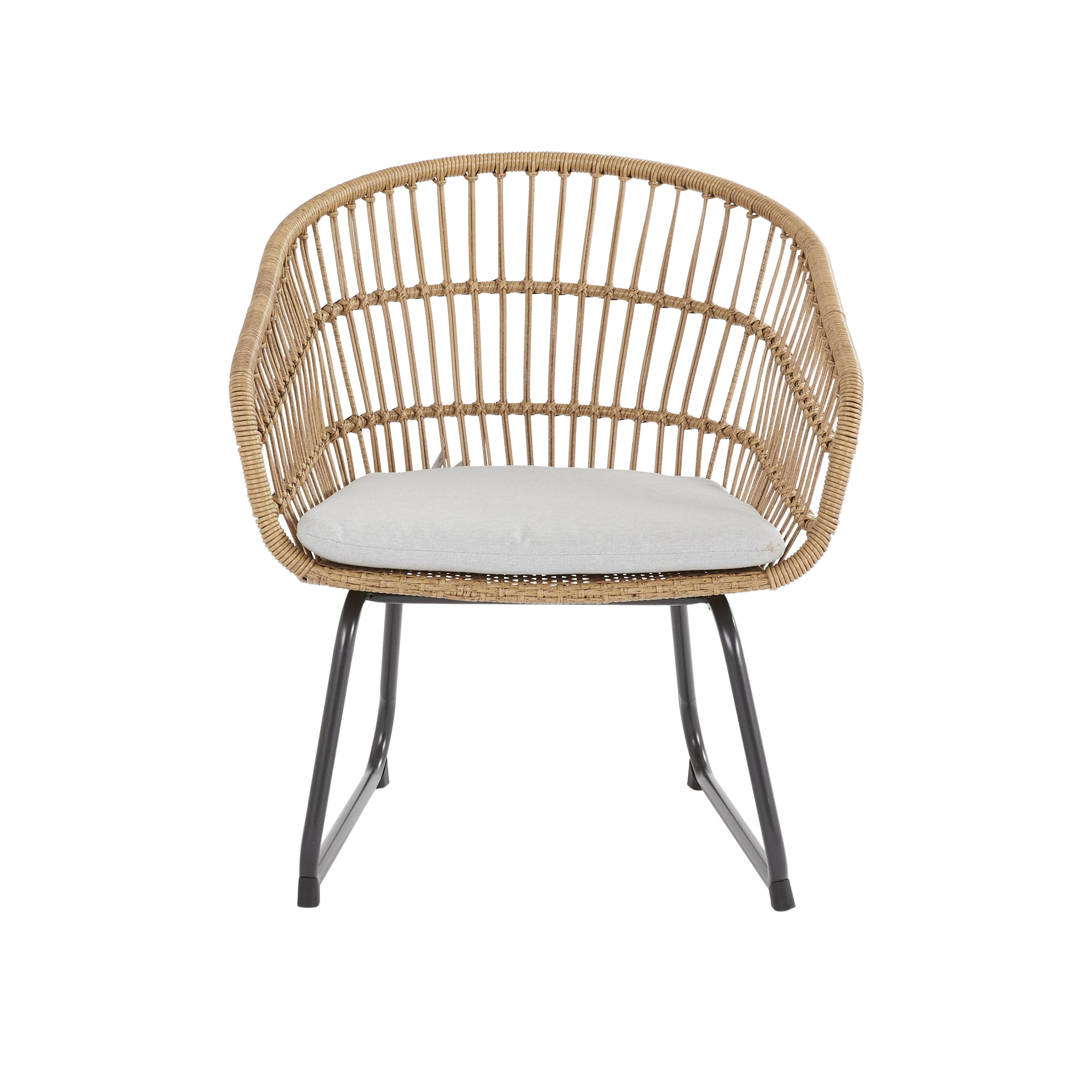 Lot de 2 fauteuils de jardin acier NATERIAL Timea - 7