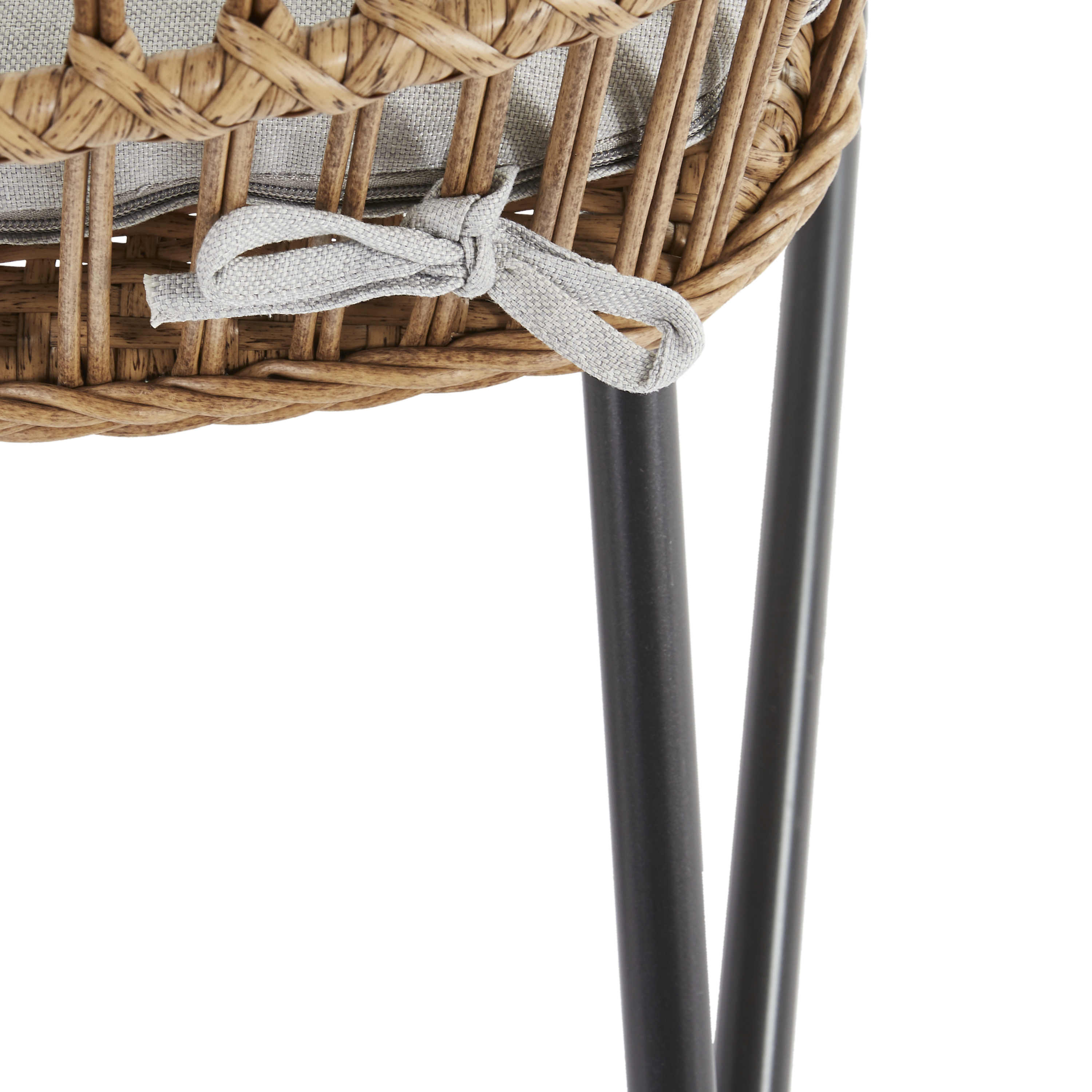 Lot de 2 fauteuils de jardin acier NATERIAL Timea - 9