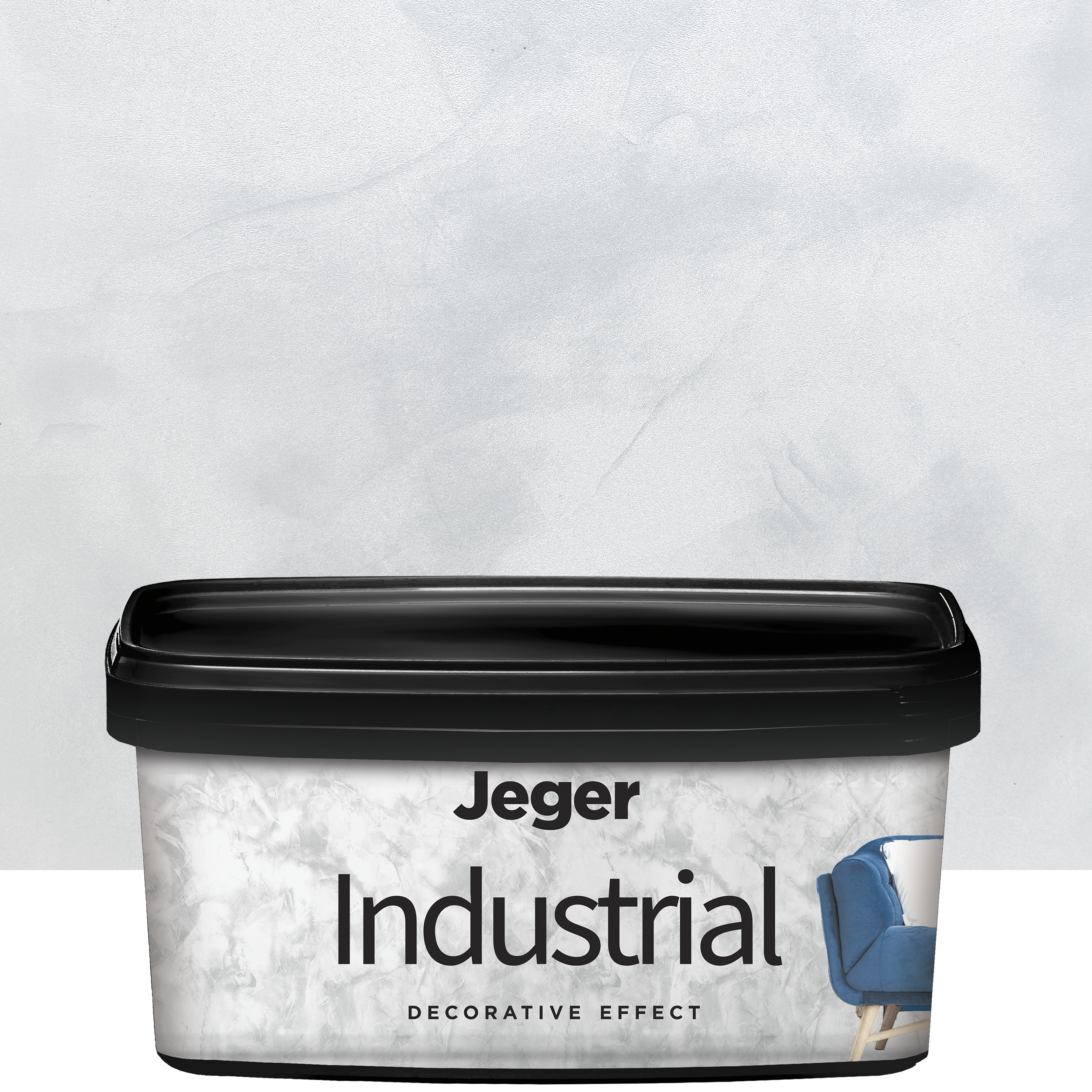 Powłoka dekoracyjna INDUSTRIAL Calcium Efekt metalowy JEGER
