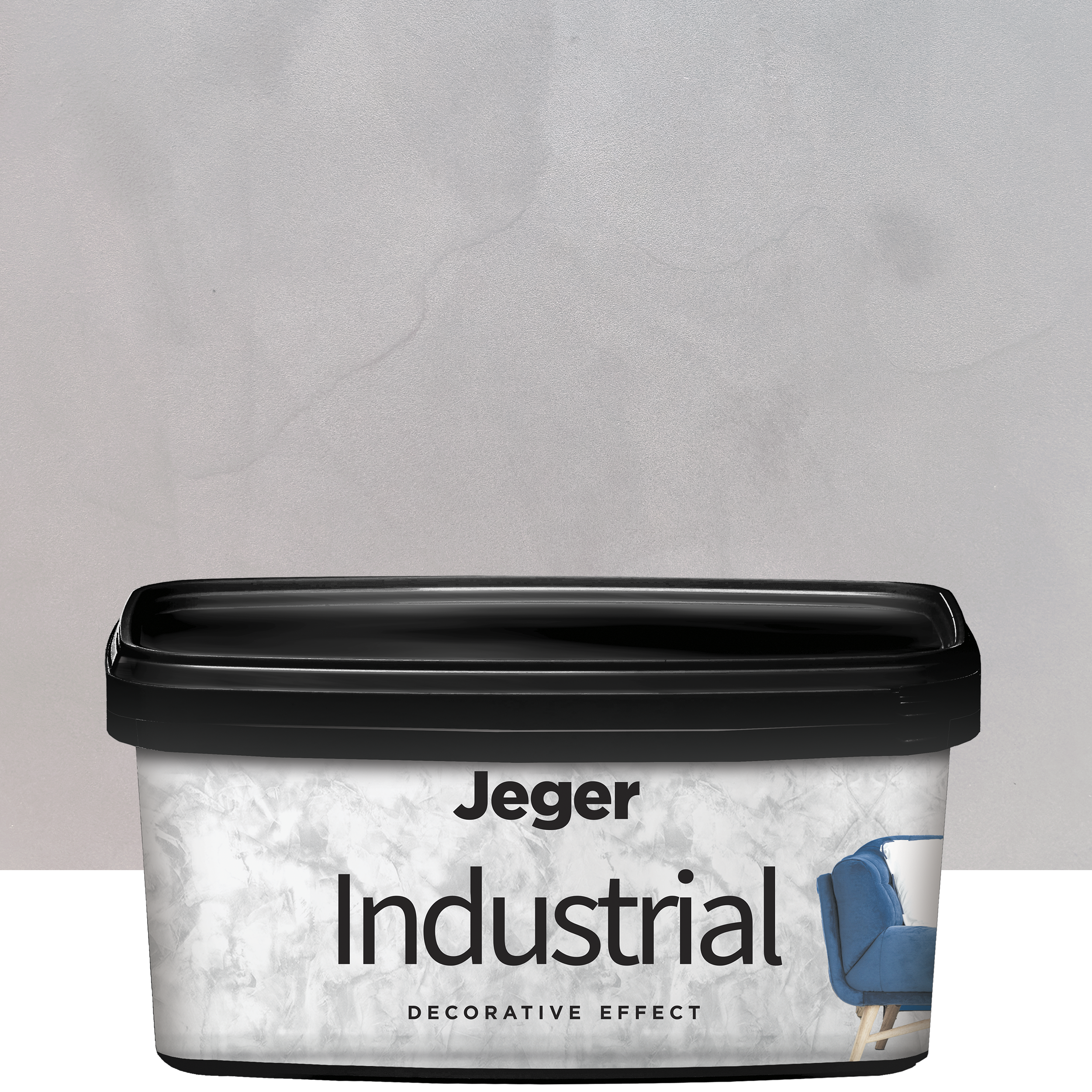 Powłoka dekoracyjna INDUSTRIAL Platinum Efekt metalowy JEGER