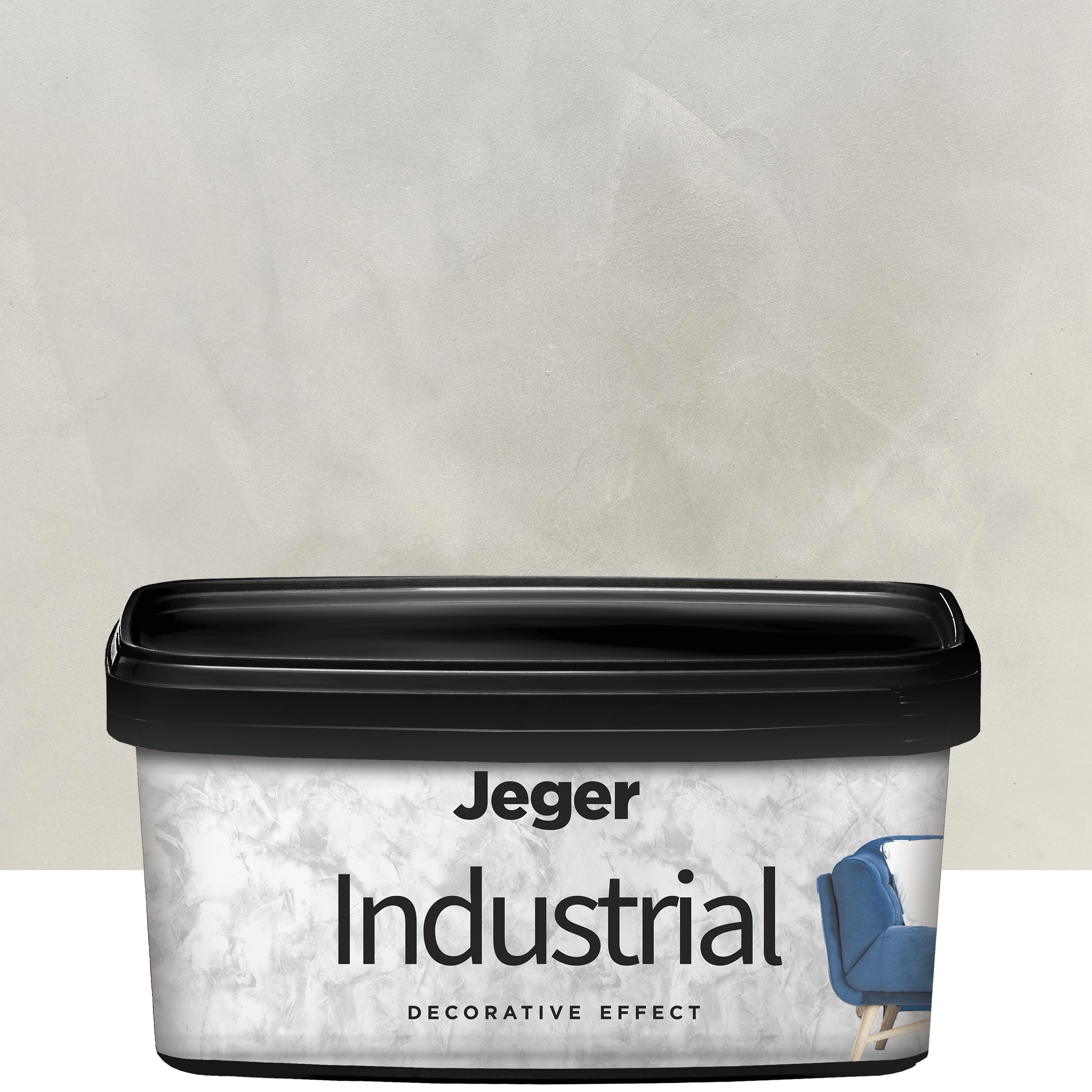 Efekt dekoracyjny INDUSTRIAL 1 l Calcyt Efekt metalowy JEGER