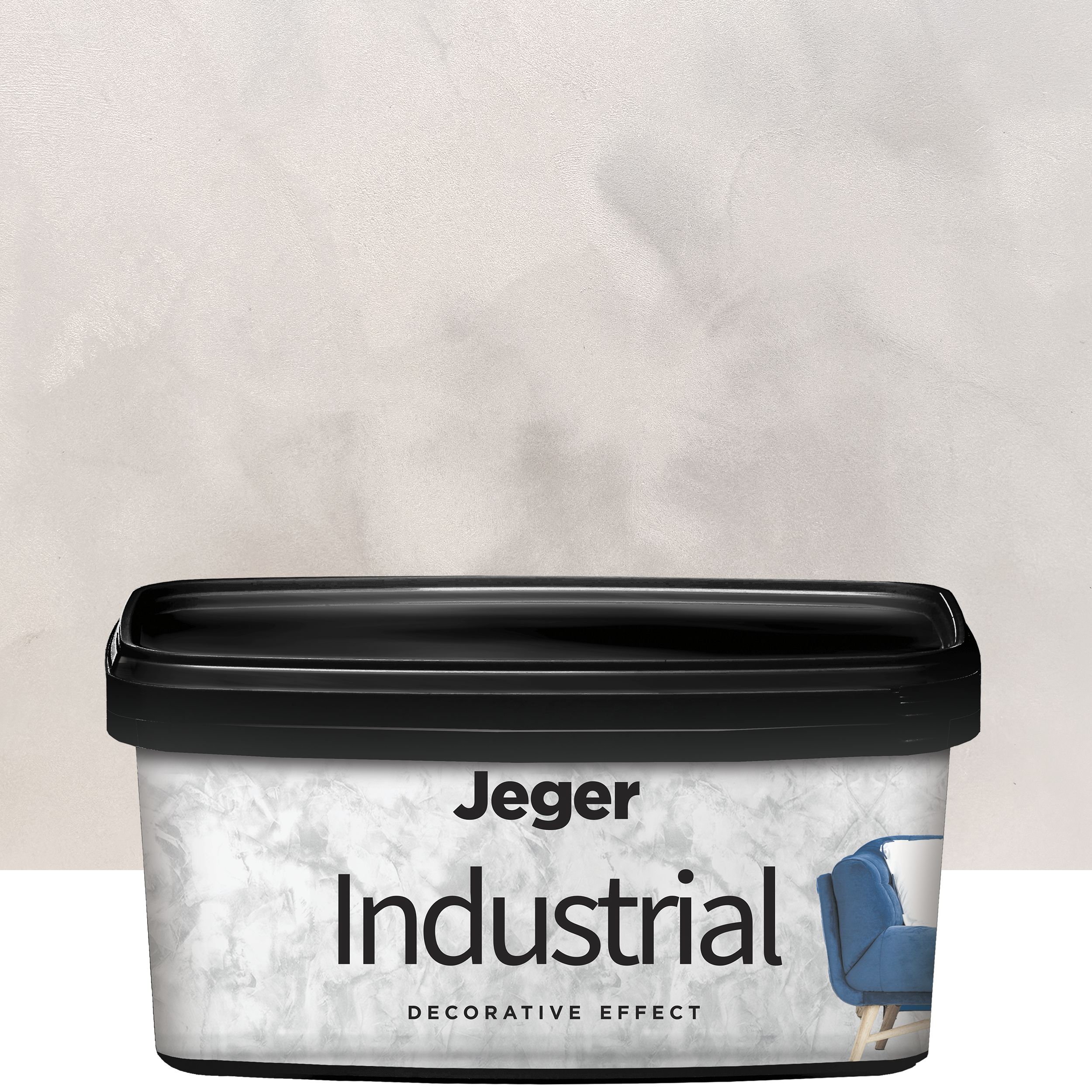 Powłoka dekoracyjna INDUSTRIAL Quartz Efekt metalowy JEGER