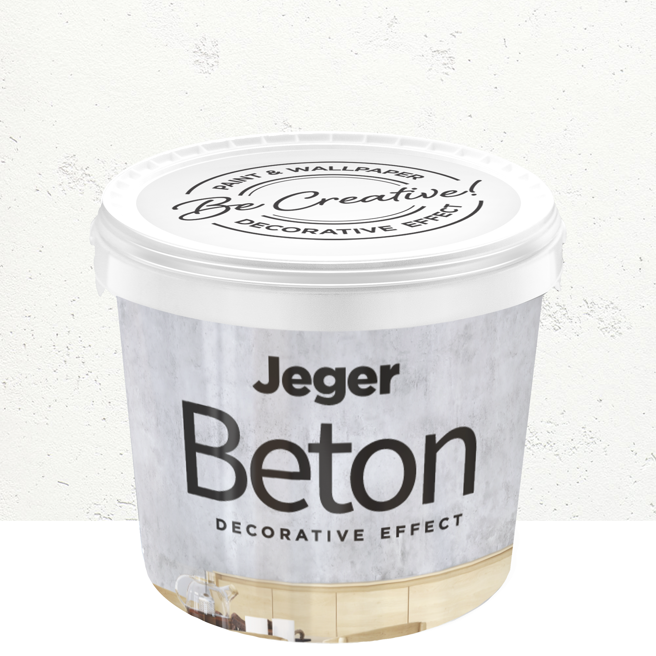 Efekt dekoracyjny BETON 7 kg Bianco JEGER