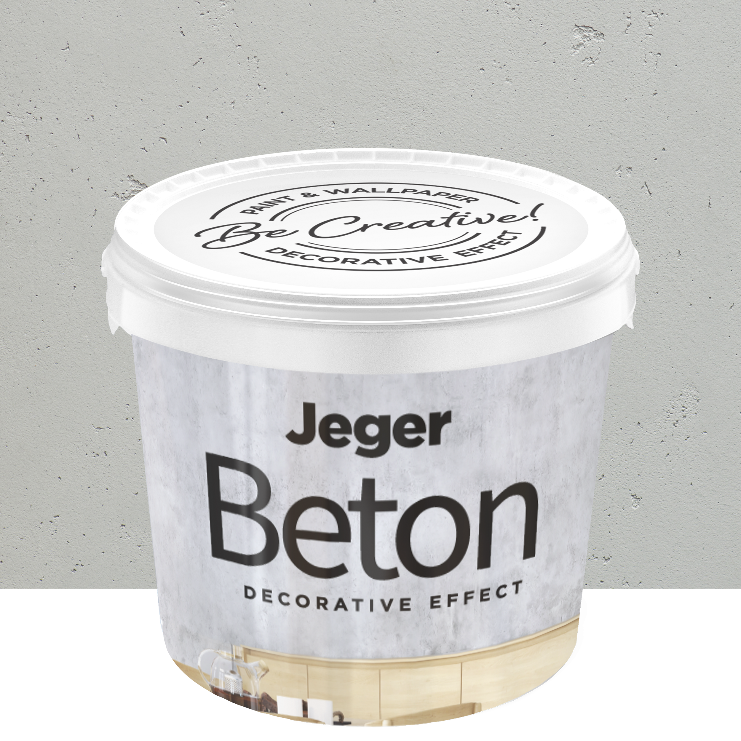 Efekt dekoracyjny BETON 7 kg Genova JEGER