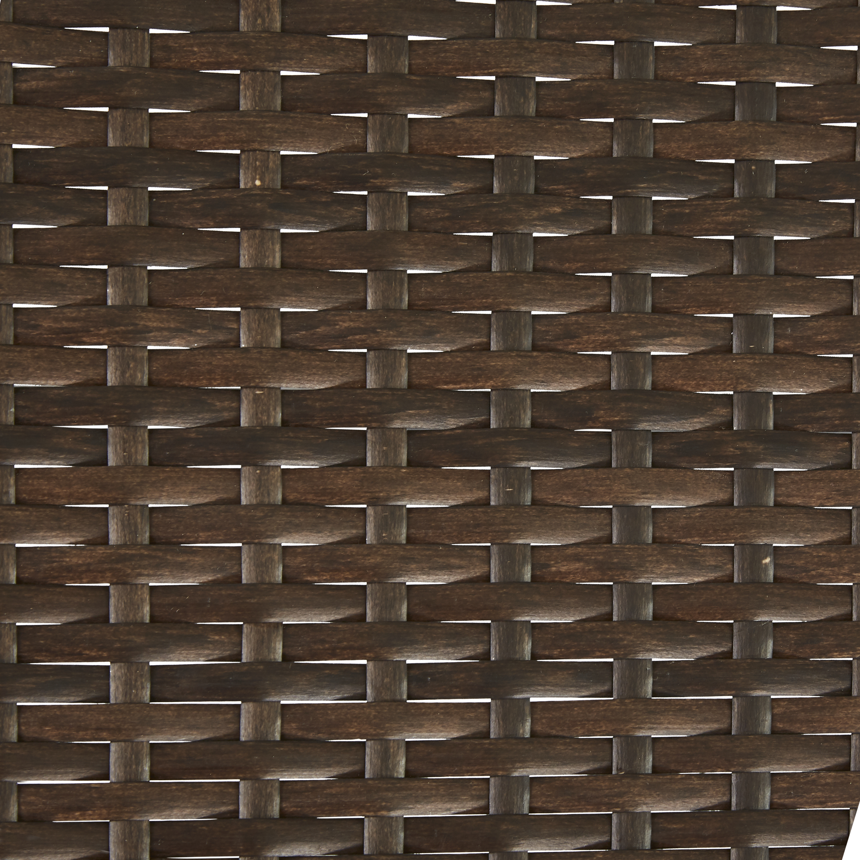 Cadeira de refeição dobrável em rattan e aço Zena - 7