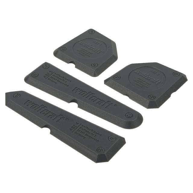 Kit de lisseurs de joints 4 pièces - WOLFCRAFT