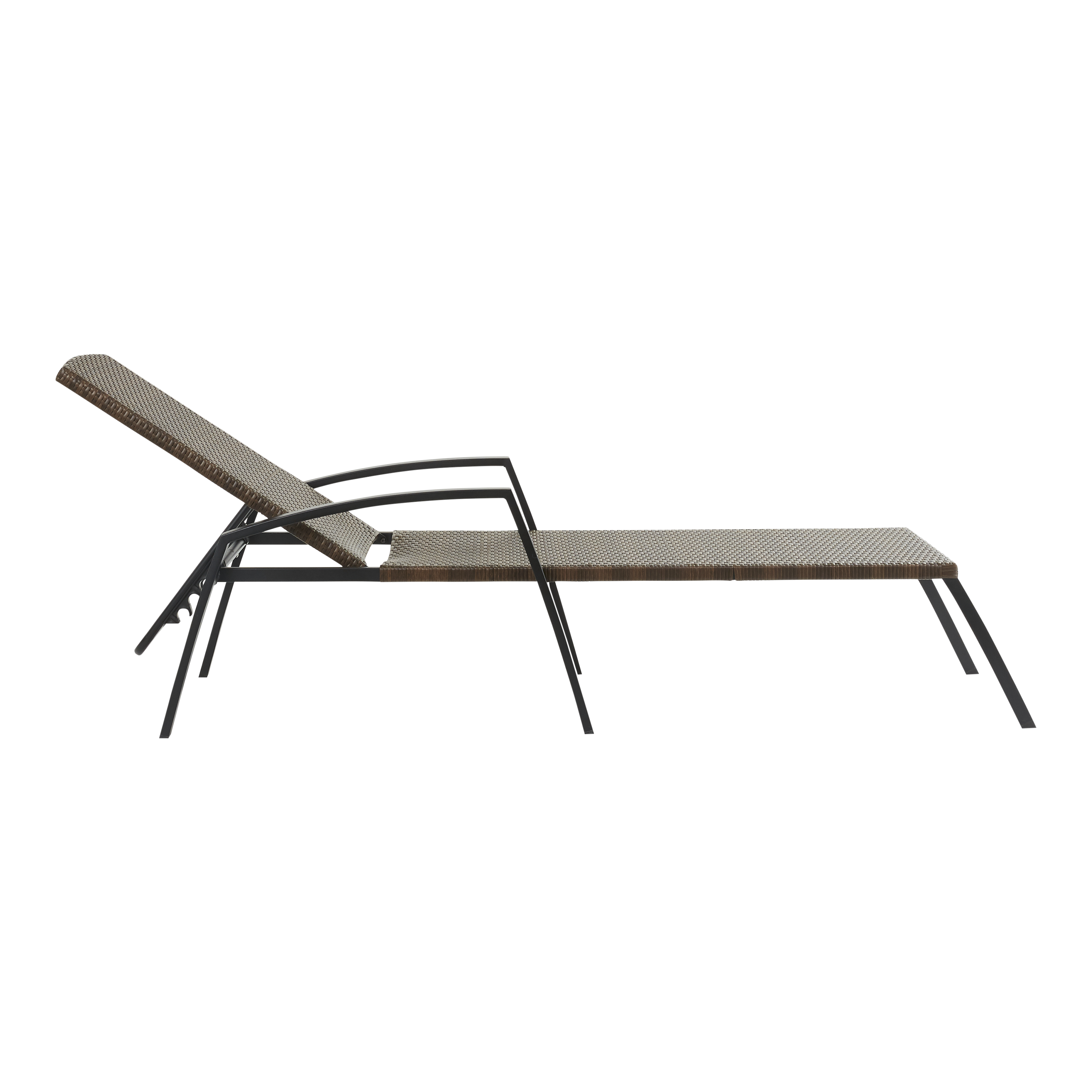 Tumbona de jardín de metal NATERIAL Zena 65x77x204 cm - 7