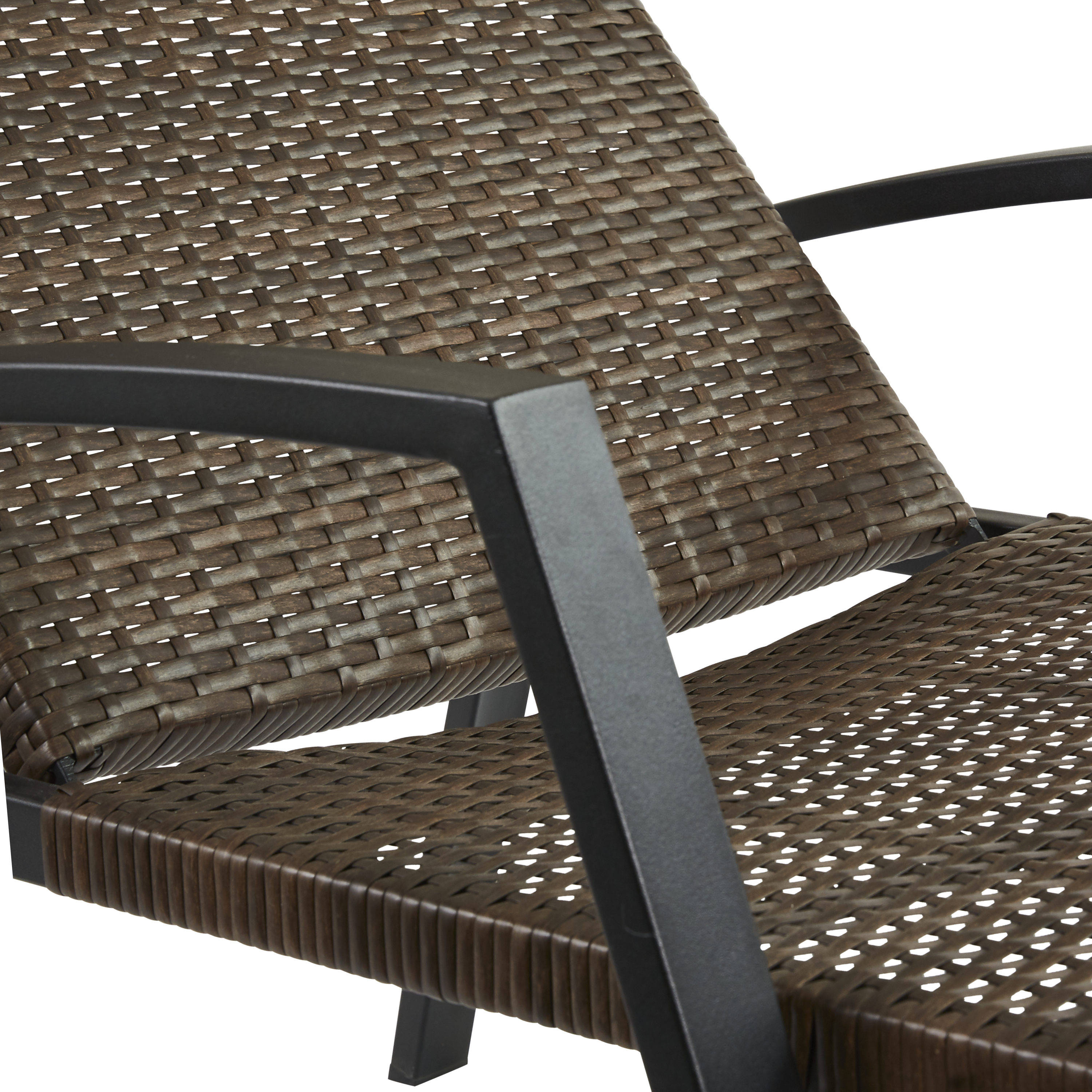 Tumbona de jardín de metal NATERIAL Zena 65x77x204 cm - 11