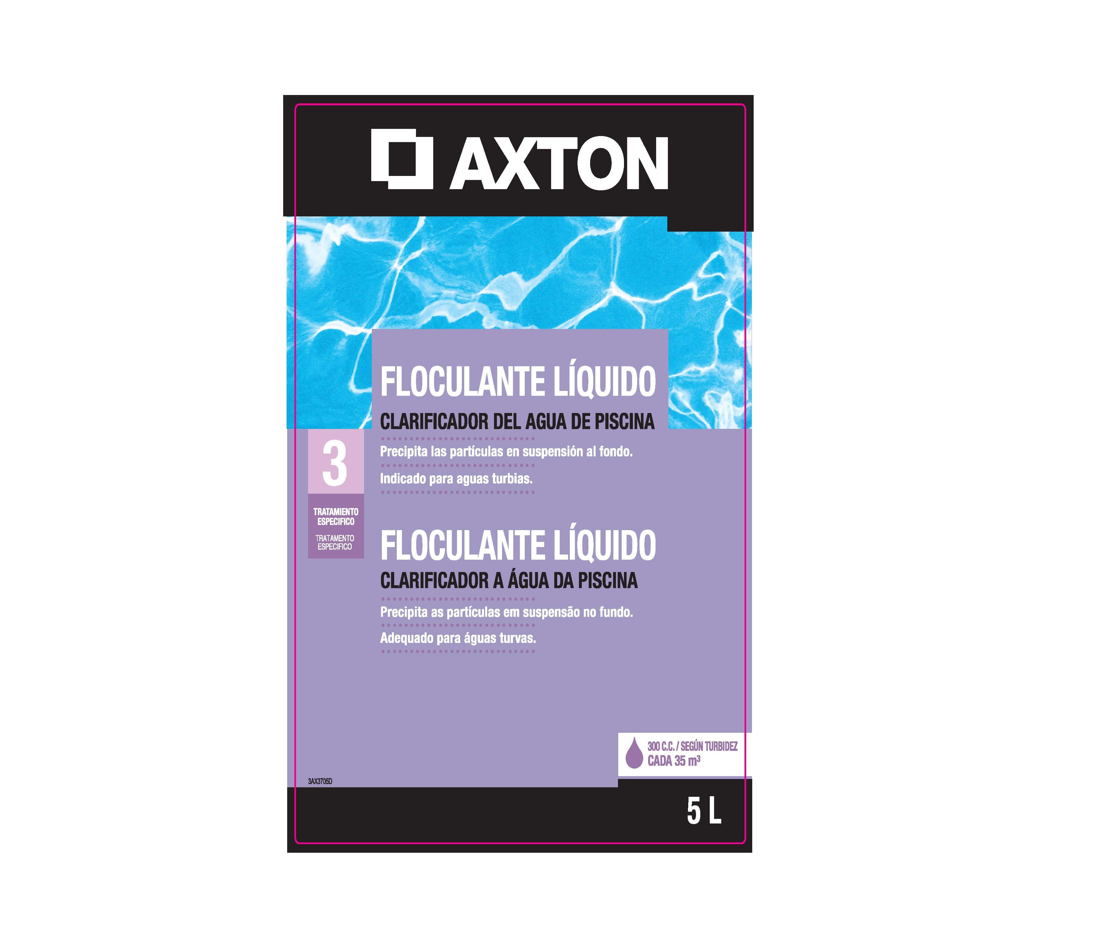 Floculante para piscina 2L Axton - 3