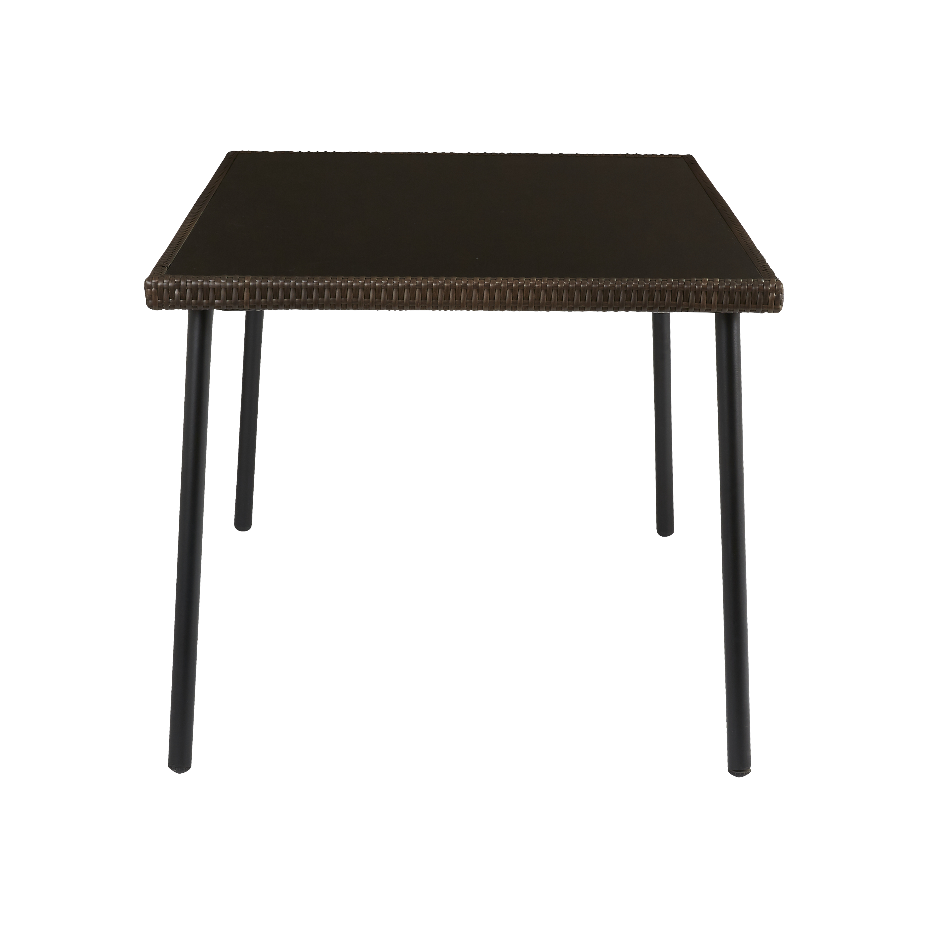 Stół ogrodowy Zena 90x150 cm brązowy - 5