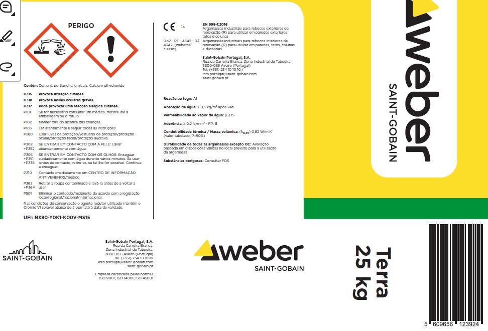 Reboco WEBERCAL CLASSIC - 2